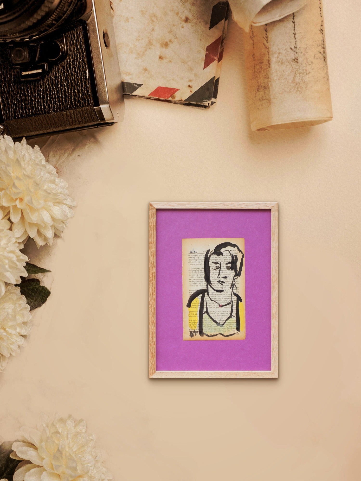 Tribute to Saul Steinberg_Helen - Bettina Sultan