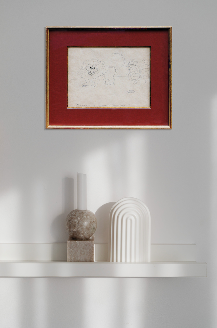 WORKSHOP ANDRÉ DERAIN - LION AND ROOSTER