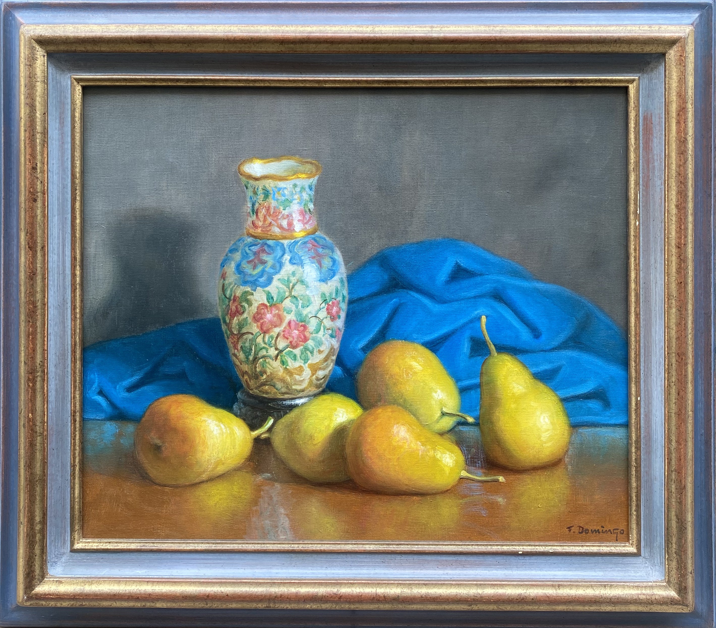 Francesco Domingo - Nature Morte aux poires