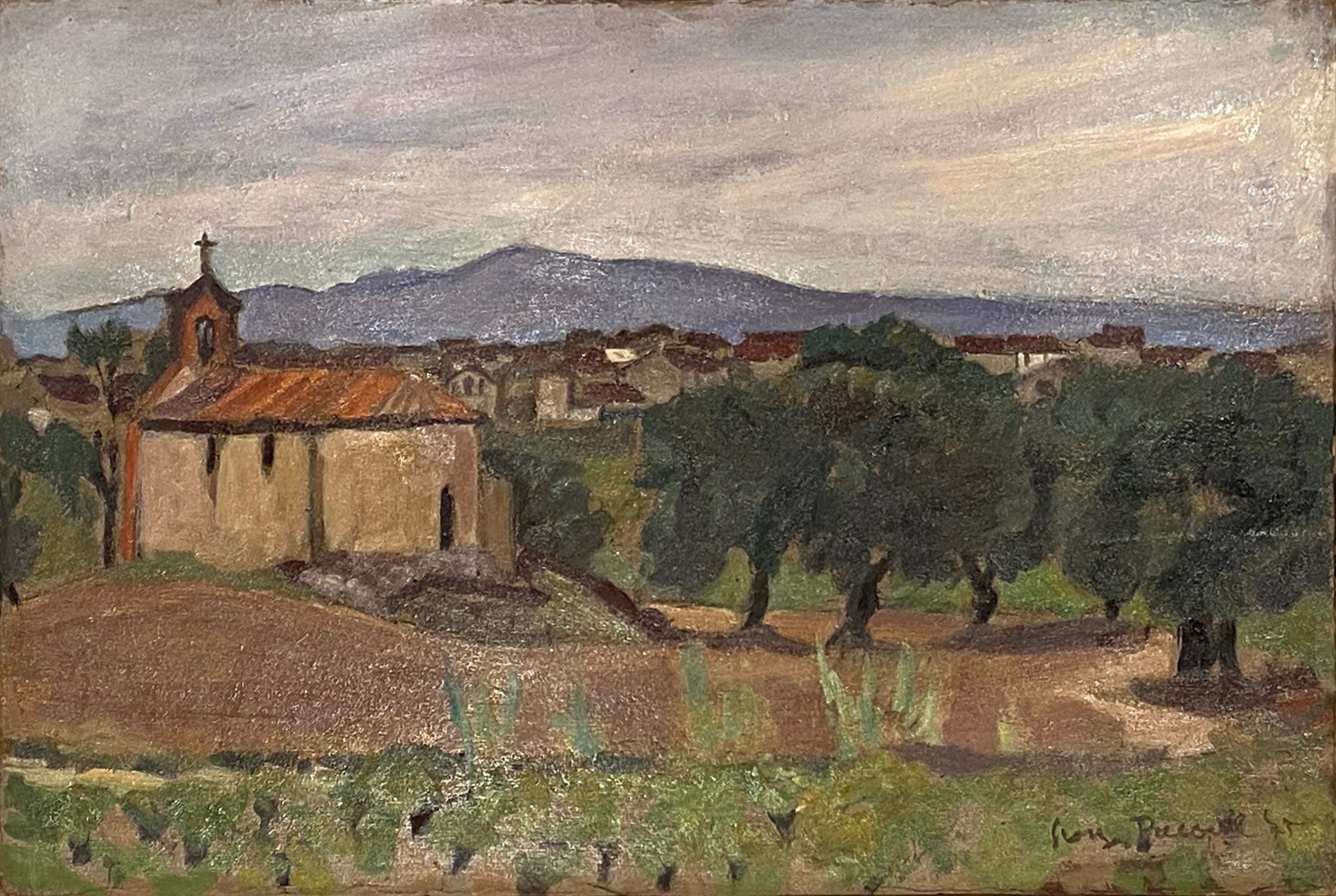 The Church of Fourques (Pyrénées Orientales) - Georges Pacouil