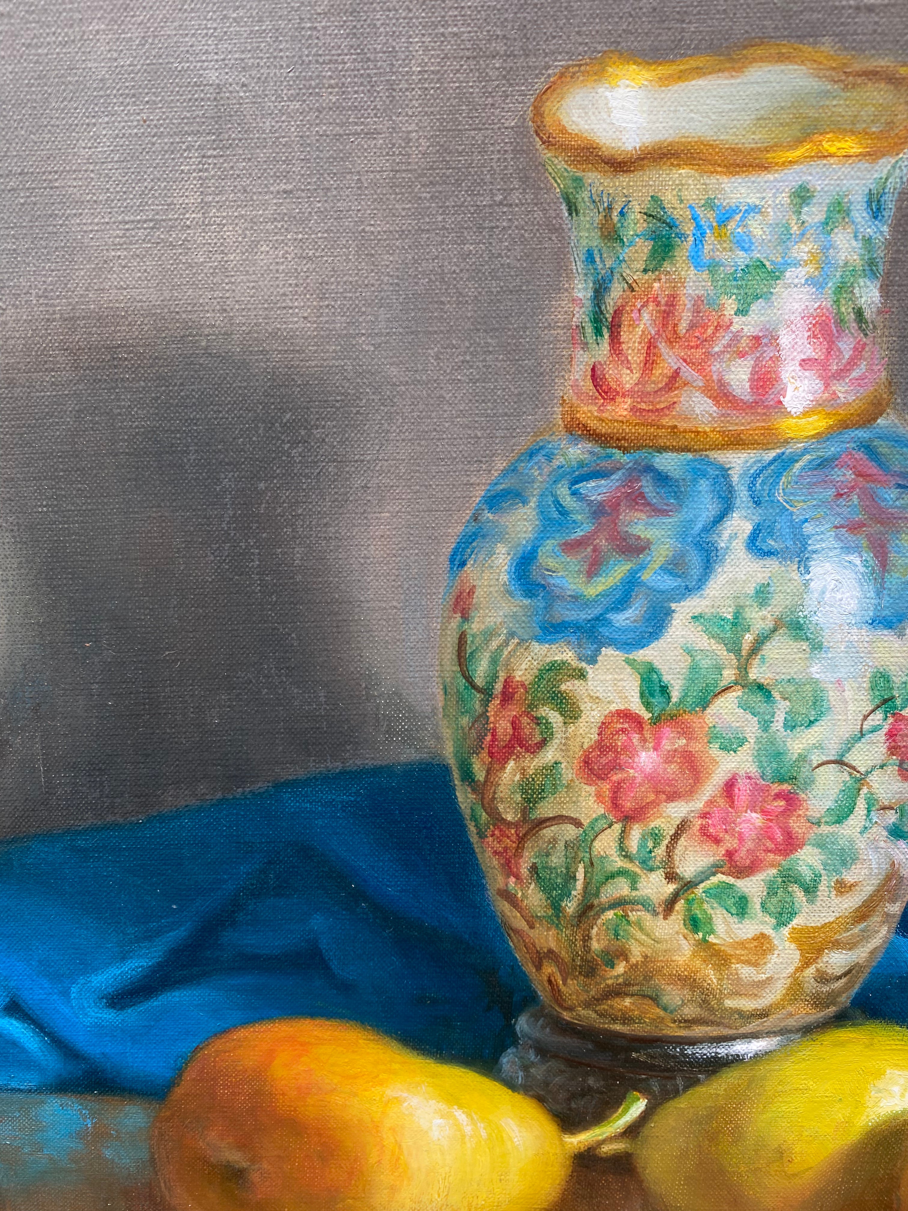 Francesco Domingo - Nature Morte aux poires