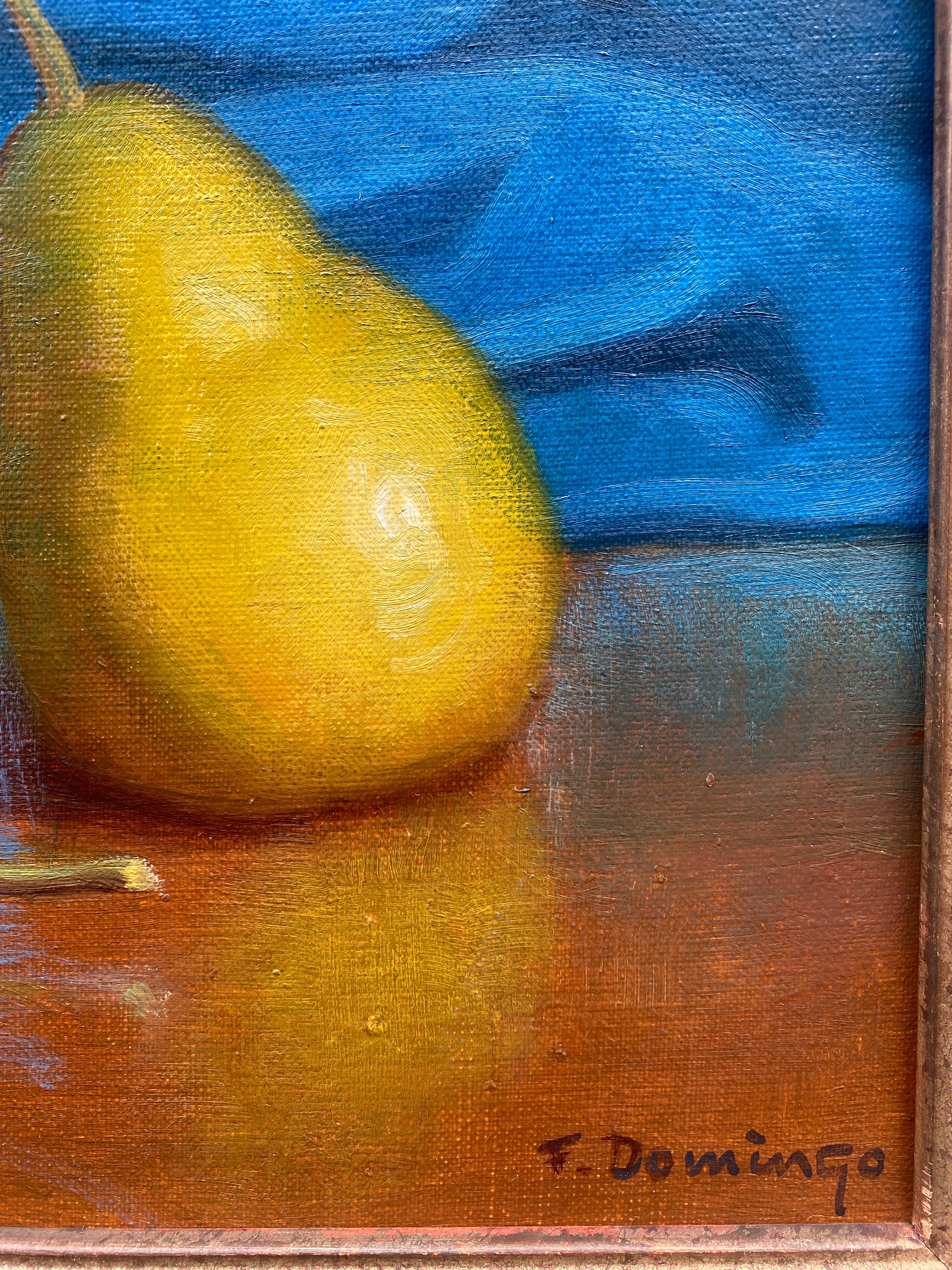 Francesco Domingo - Nature Morte aux poires