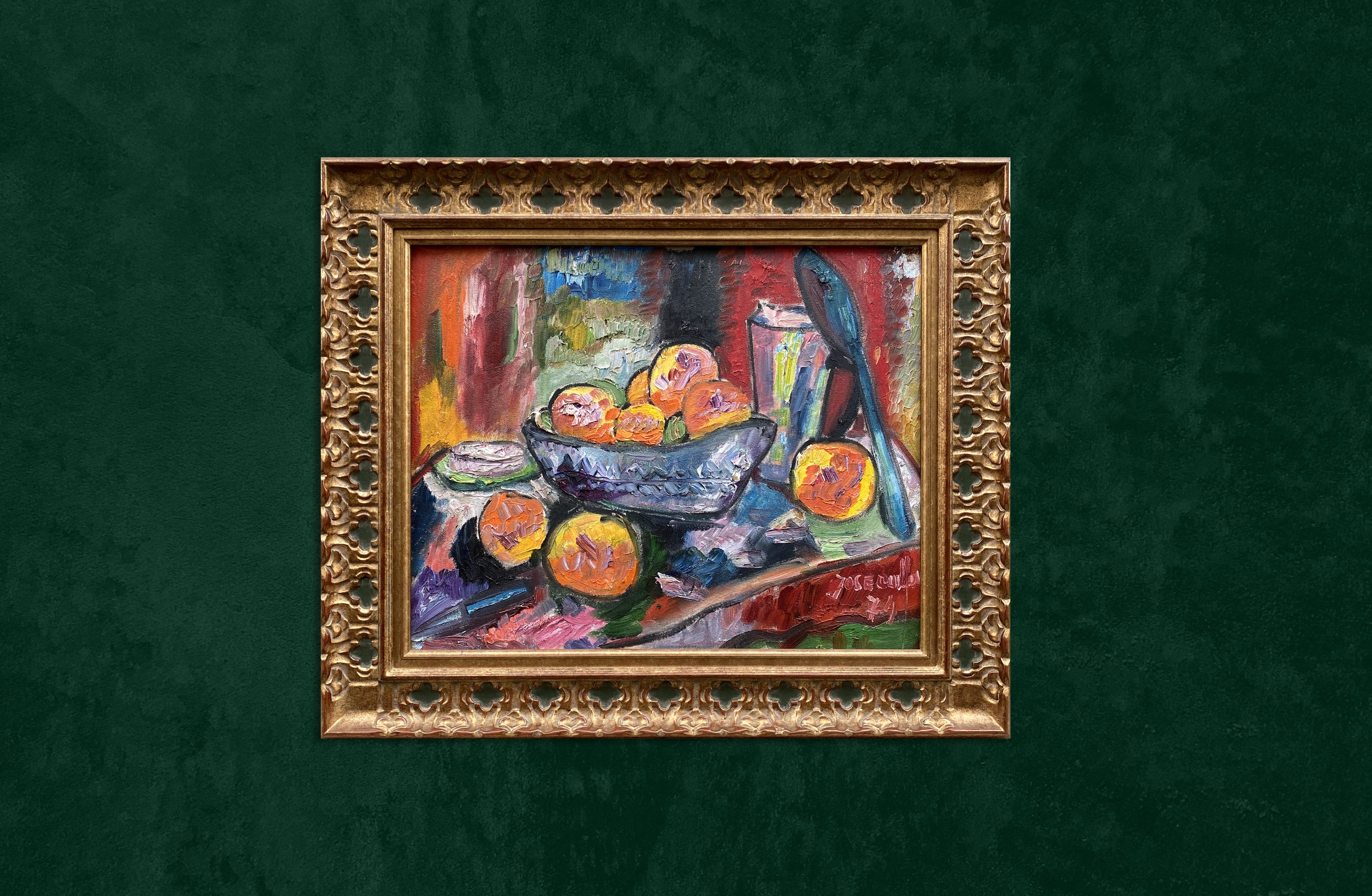 José Callo - Nature Morte aux oranges