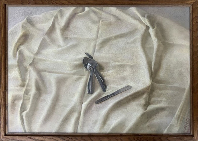 Still life with cutlery - José Maria GARAYO