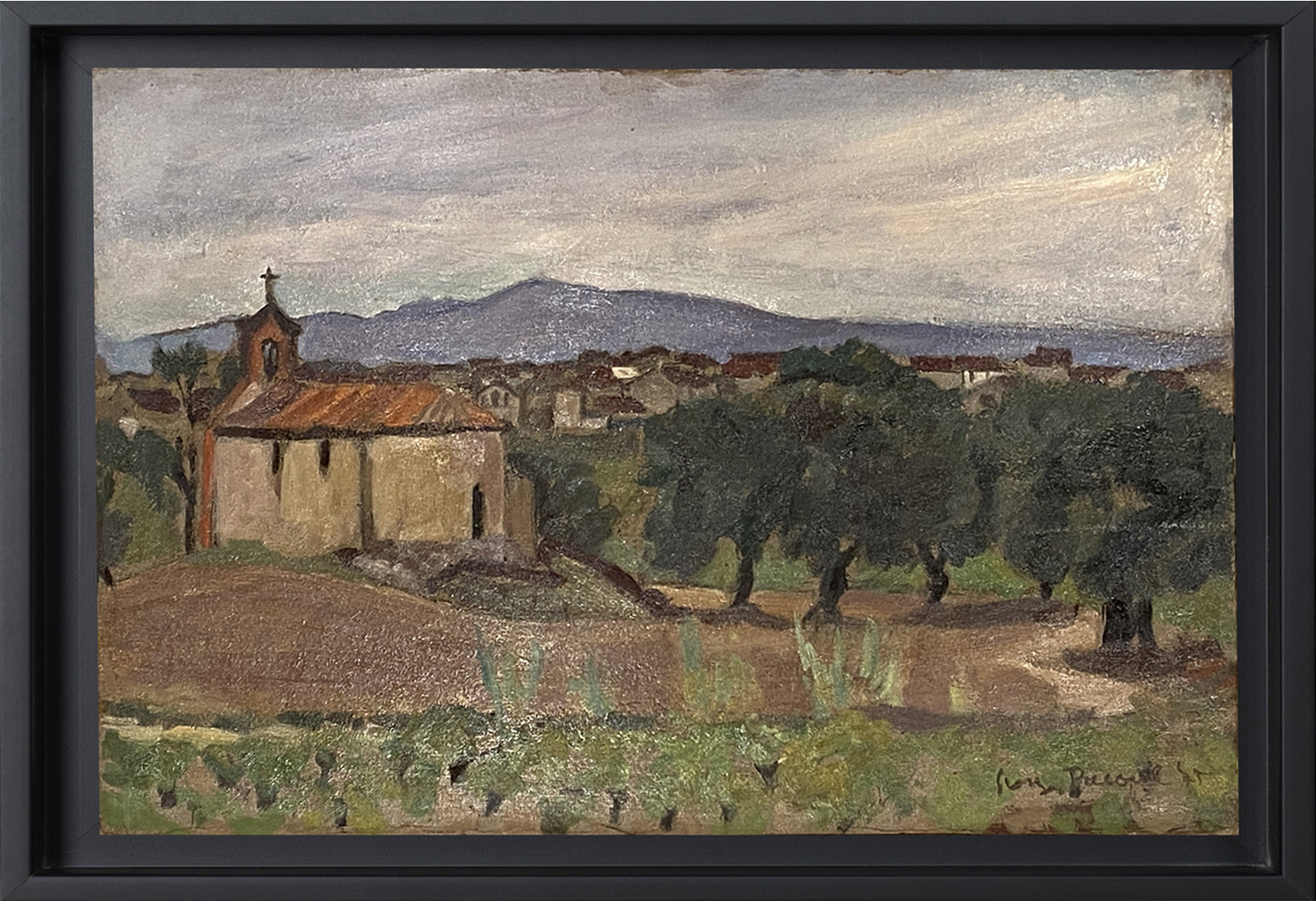 The Church of Fourques (Pyrénées Orientales) - Georges Pacouil