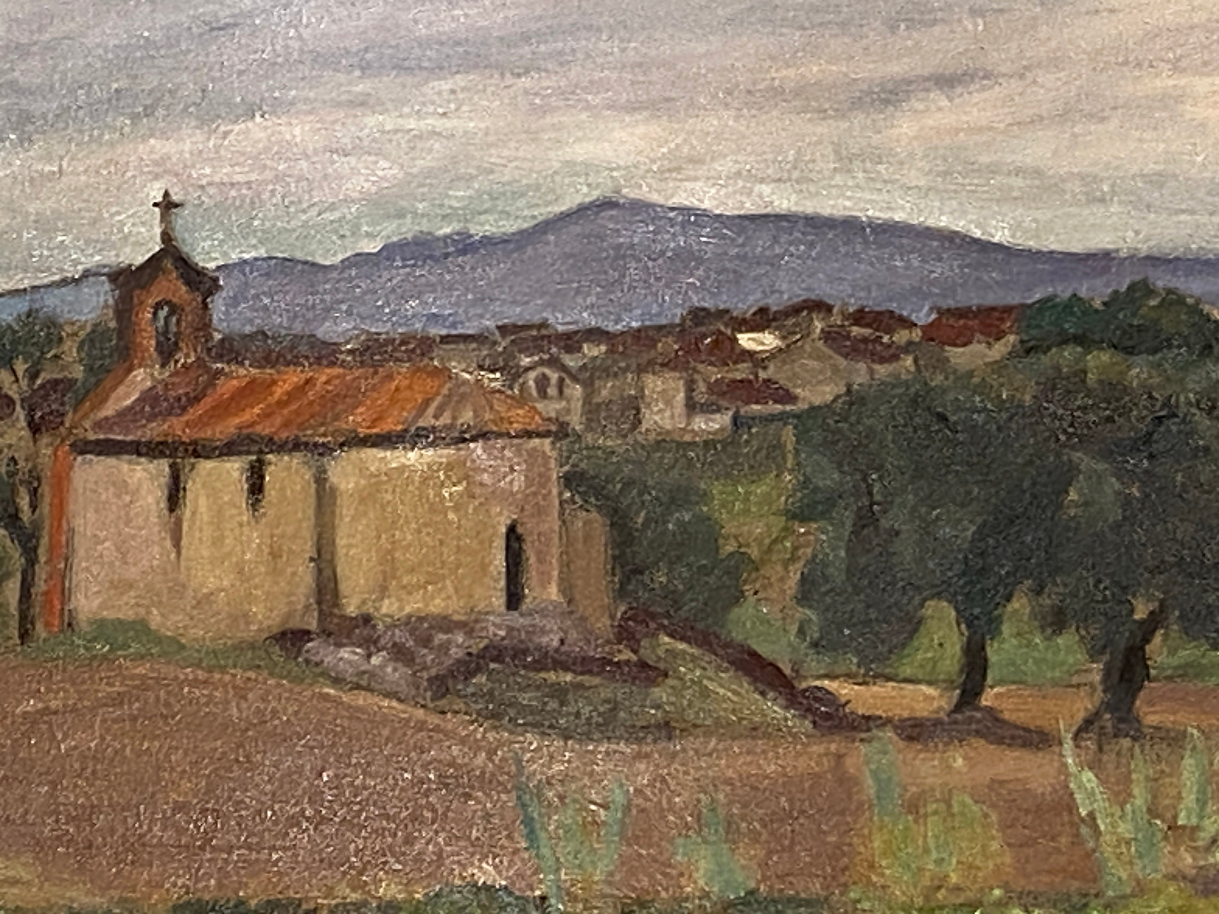 The Church of Fourques (Pyrénées Orientales) - Georges Pacouil
