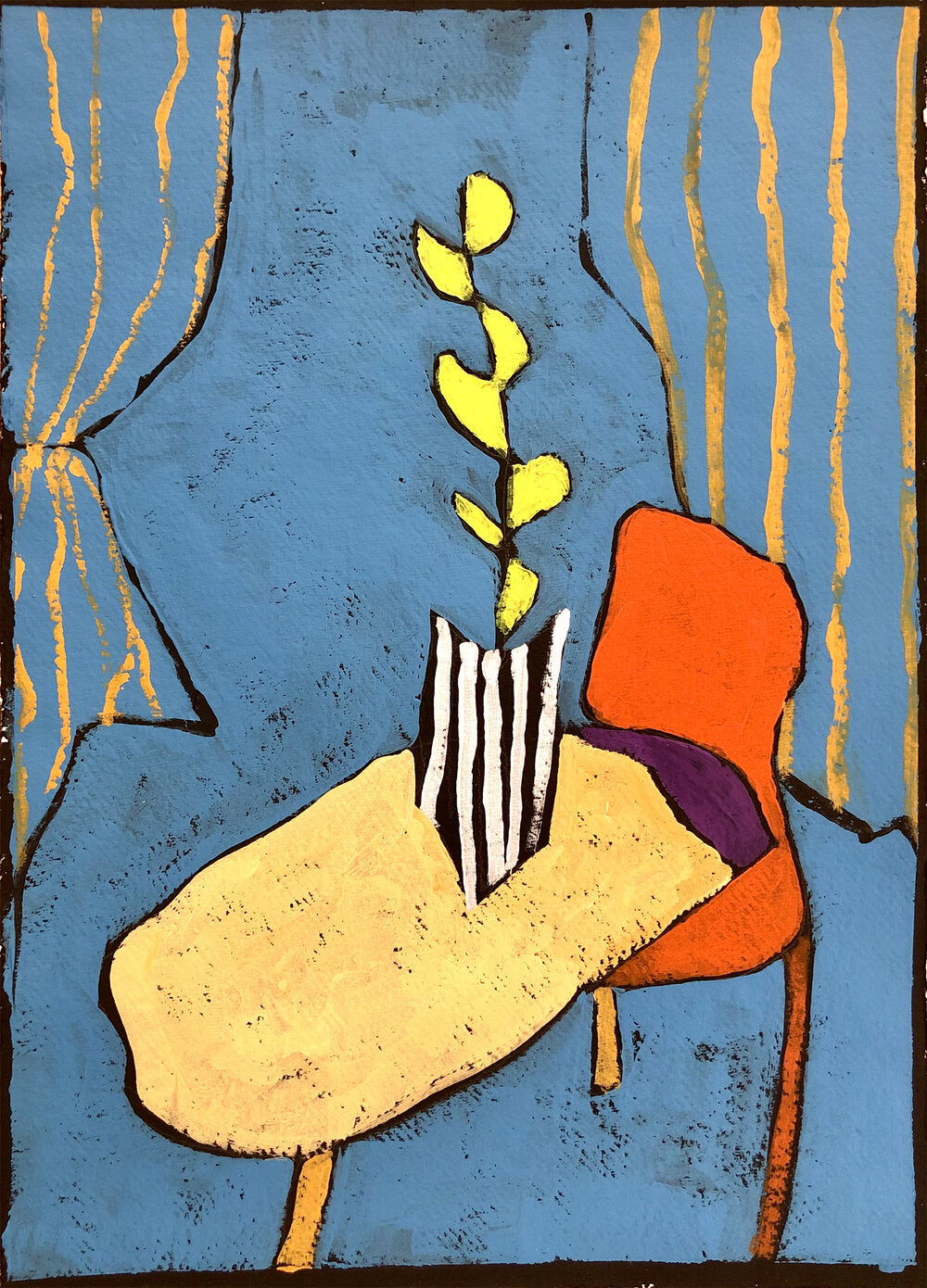 Blue still life 1 - Caroline Jardin