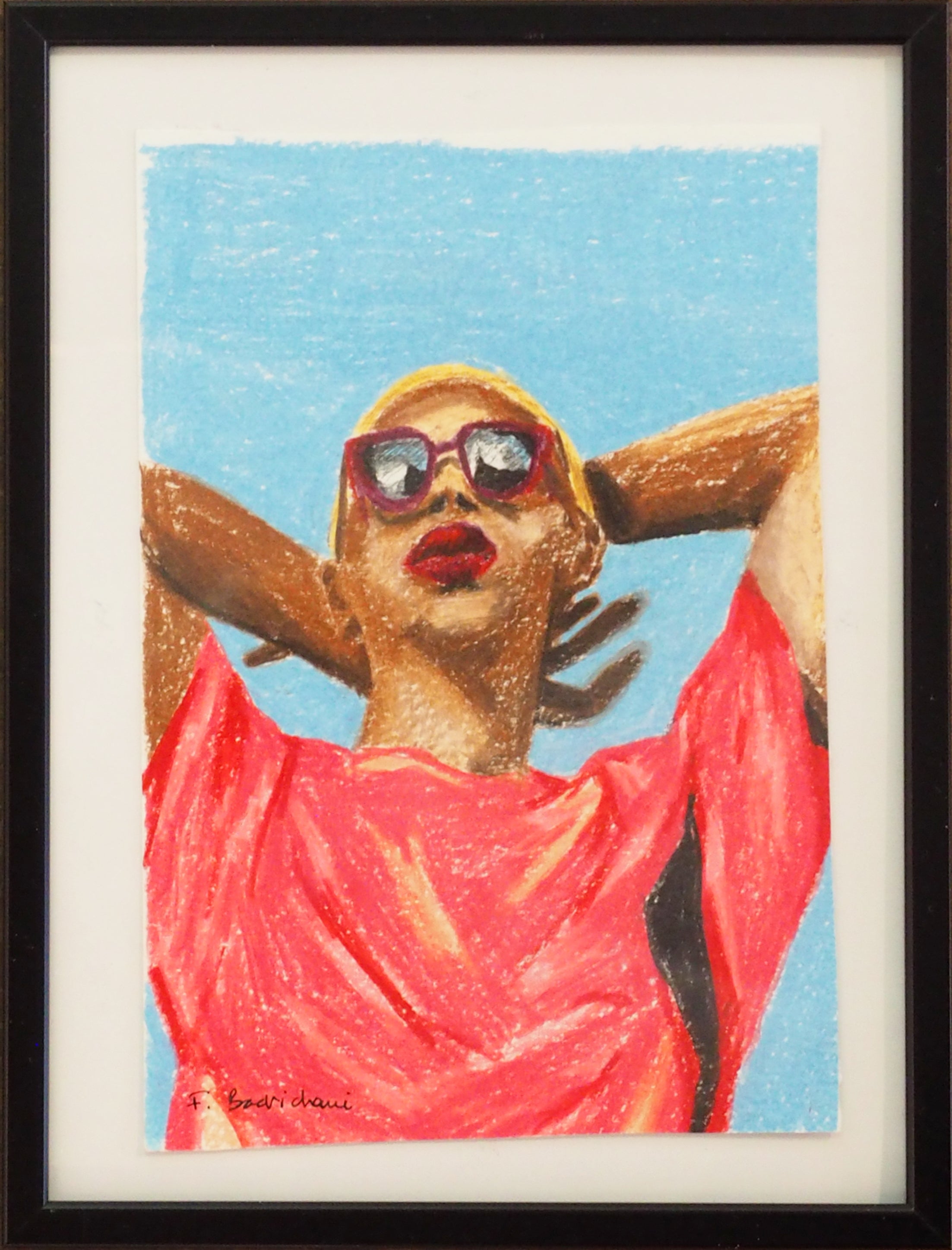 Chilling in the sun - Faustine Badrichani