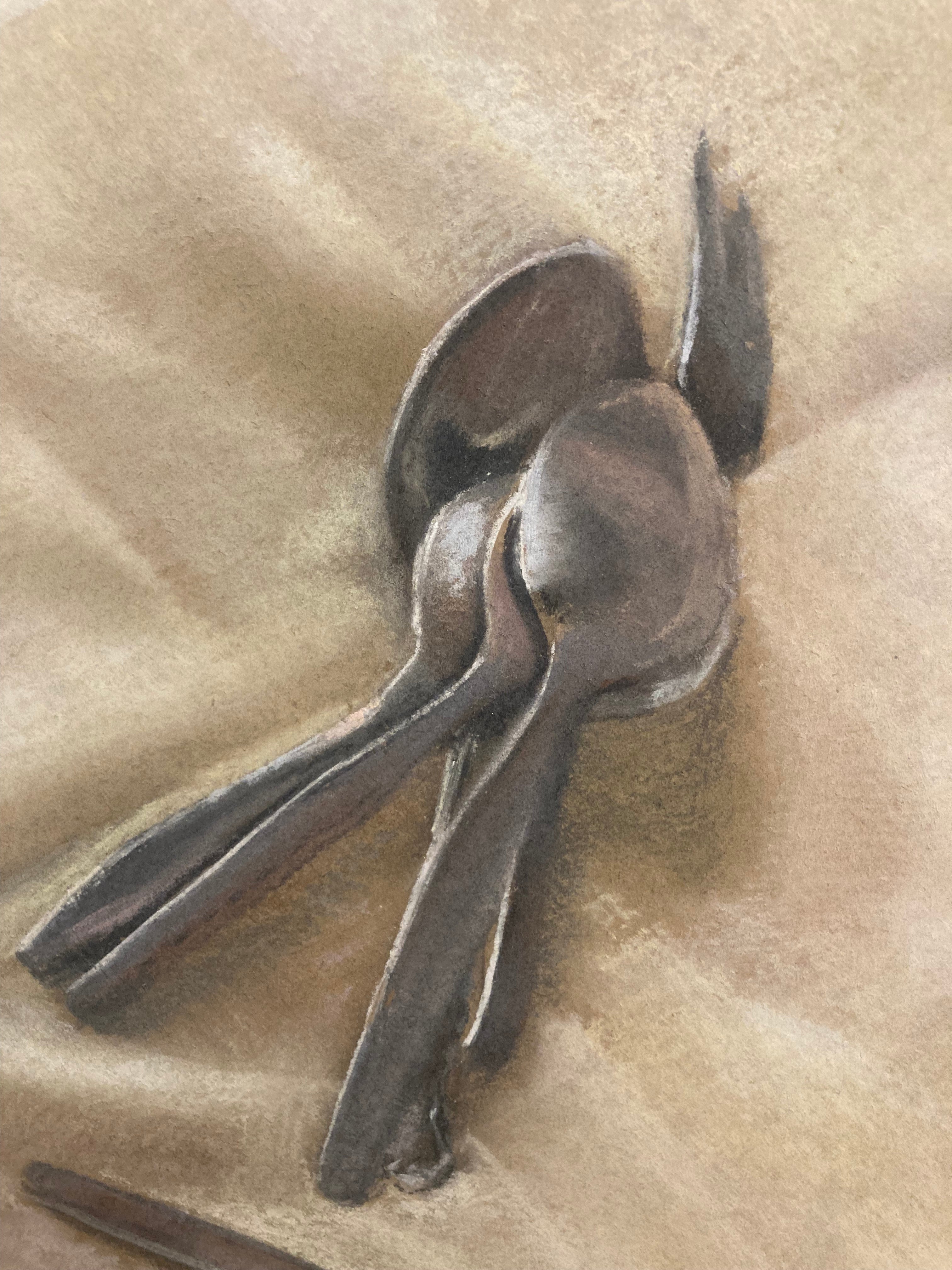 Still life with cutlery - José Maria GARAYO