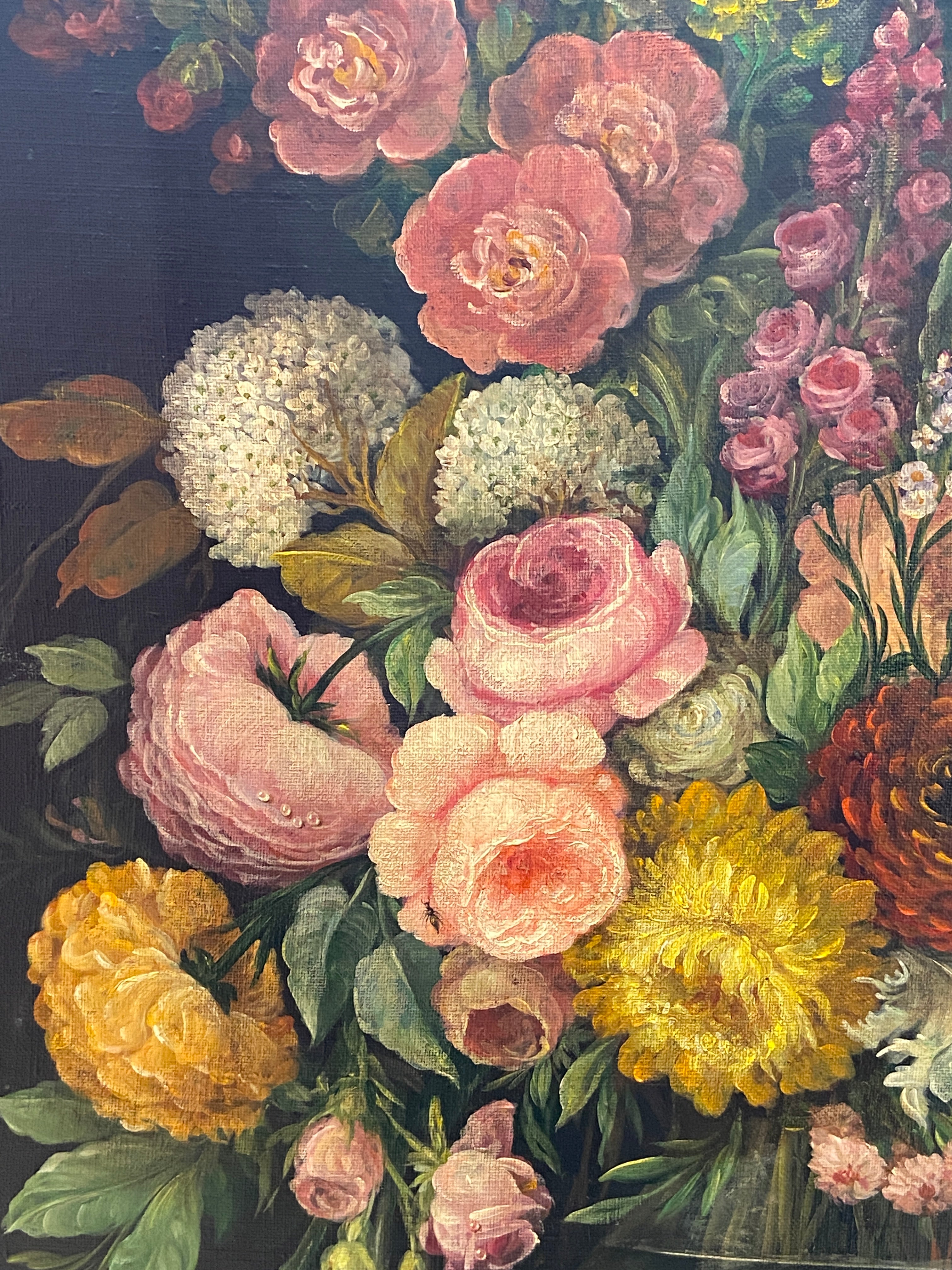 Bouquet of flowers in the Dutch style of the 17th century