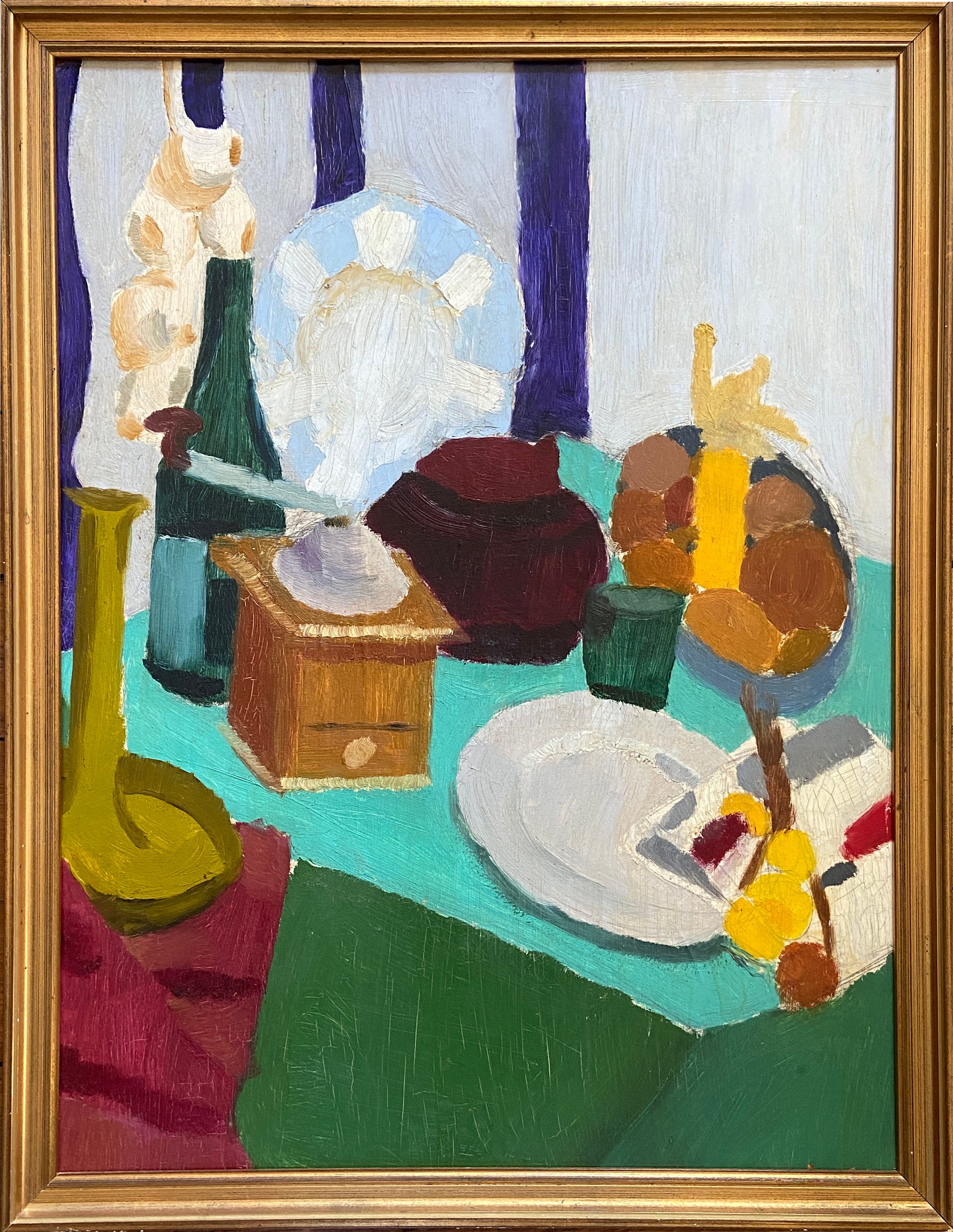 Still life with pepper mill