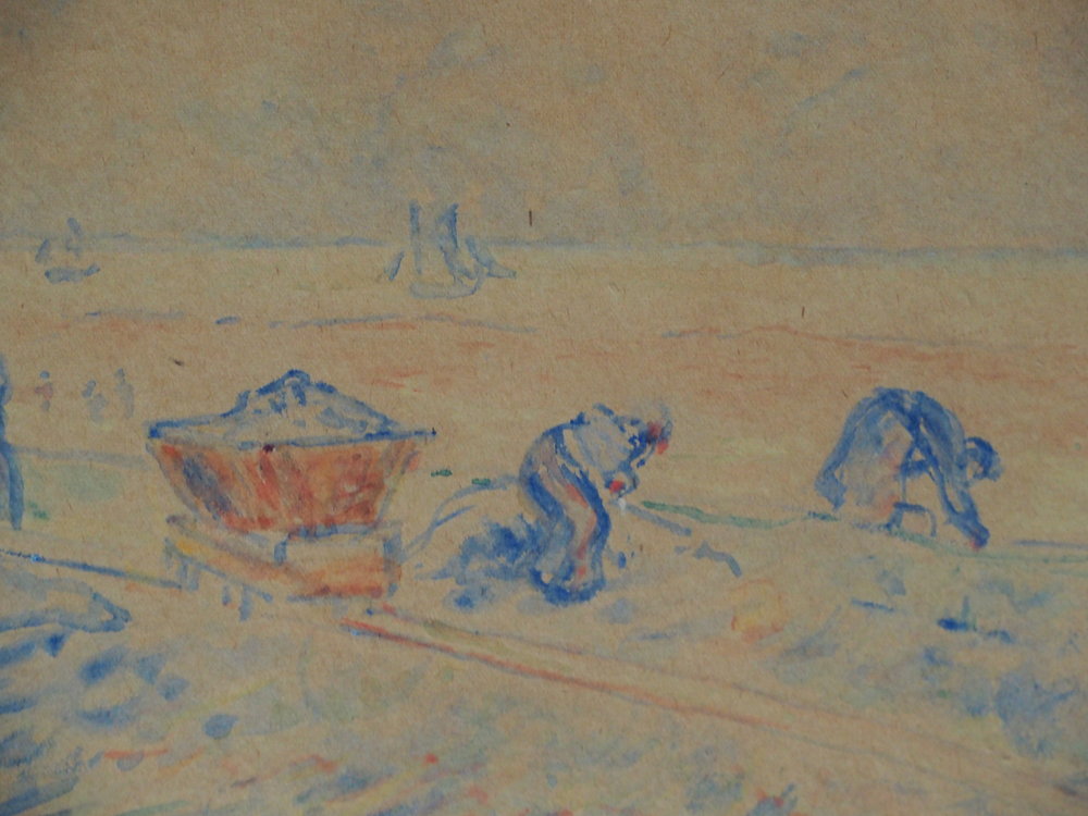 The seaweed gatherers - Charles Albert
