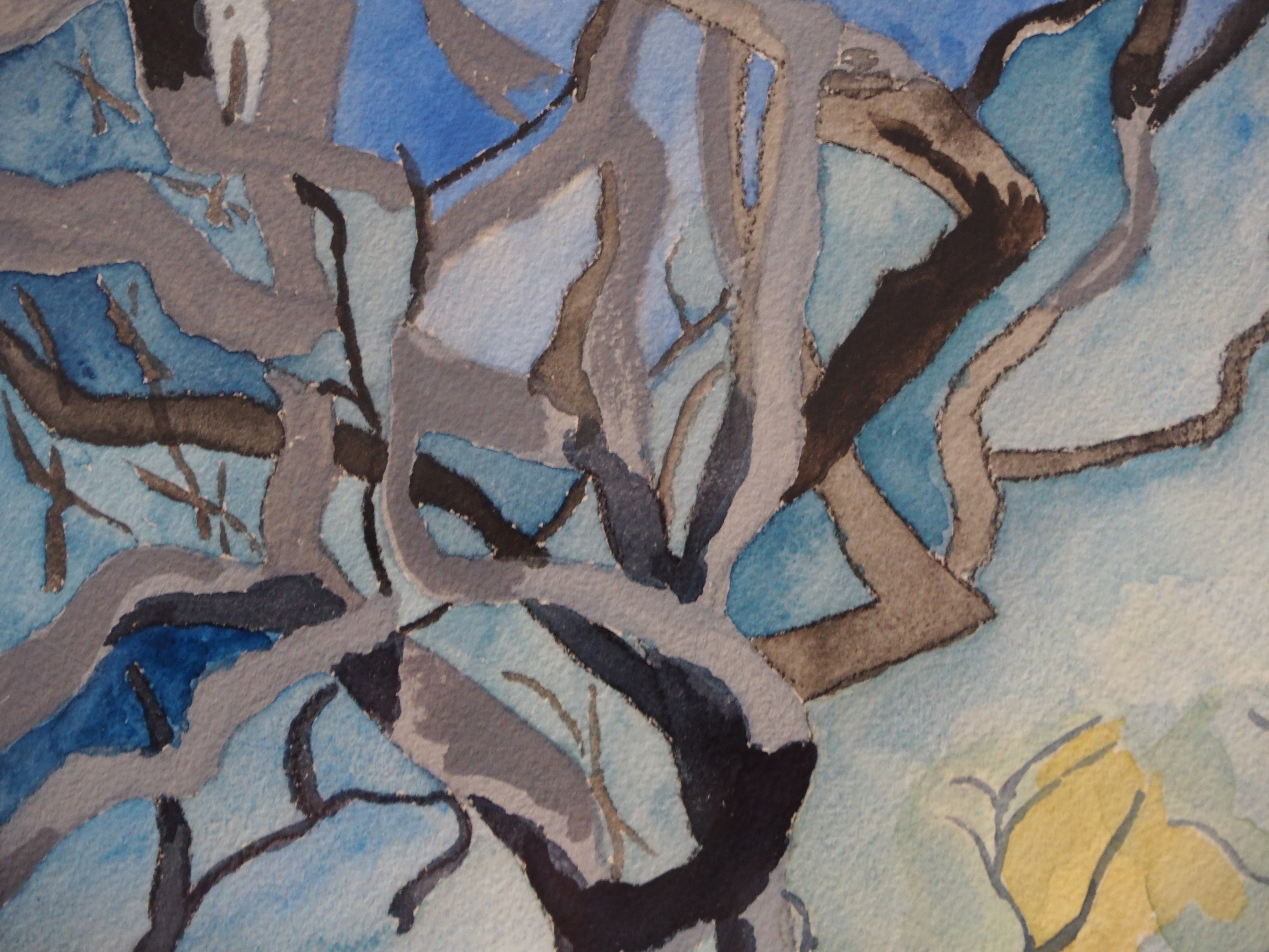 Wood in Yellow 2 - Charles Korman
