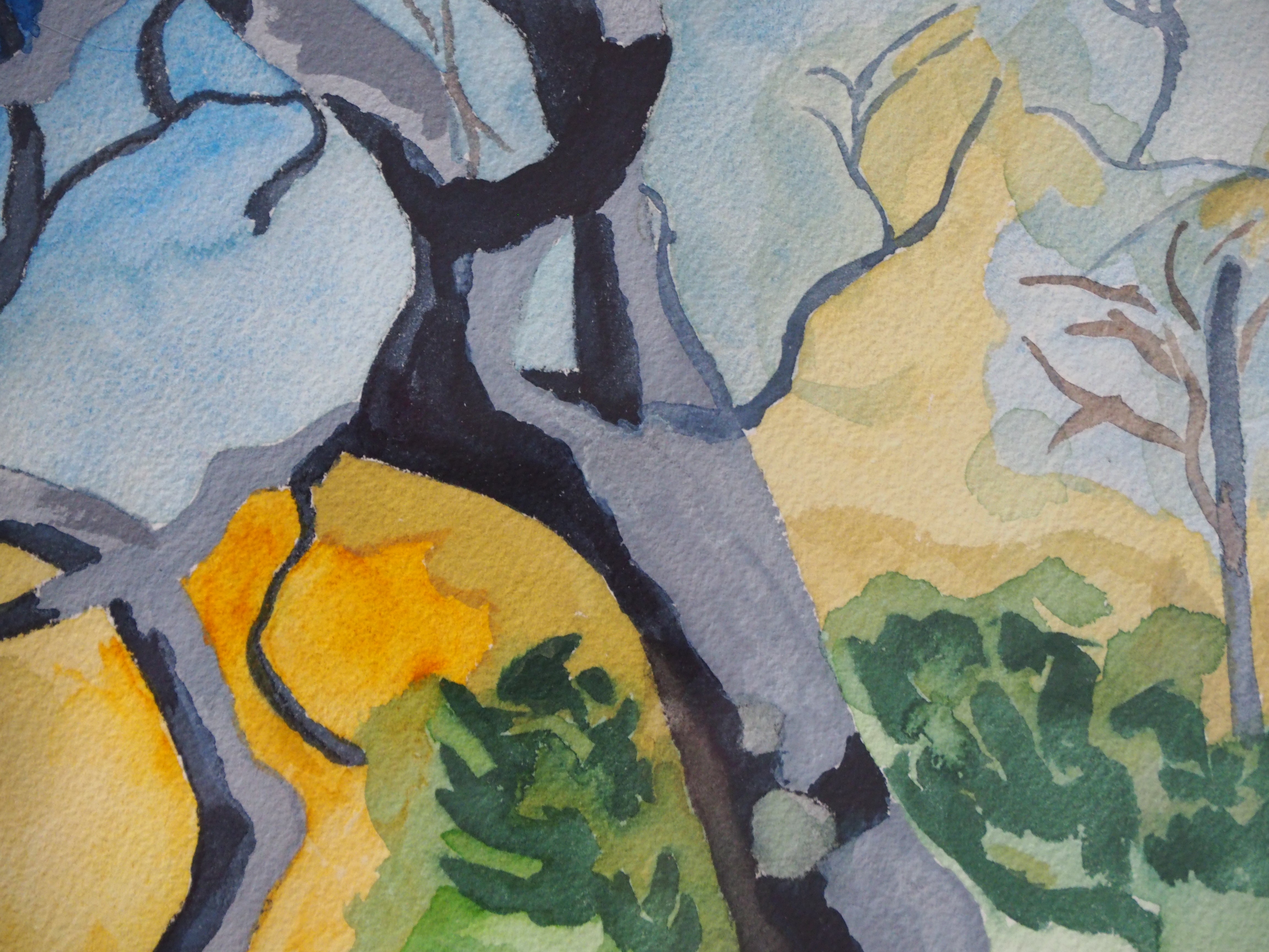 Wood in Yellow 2 - Charles Korman