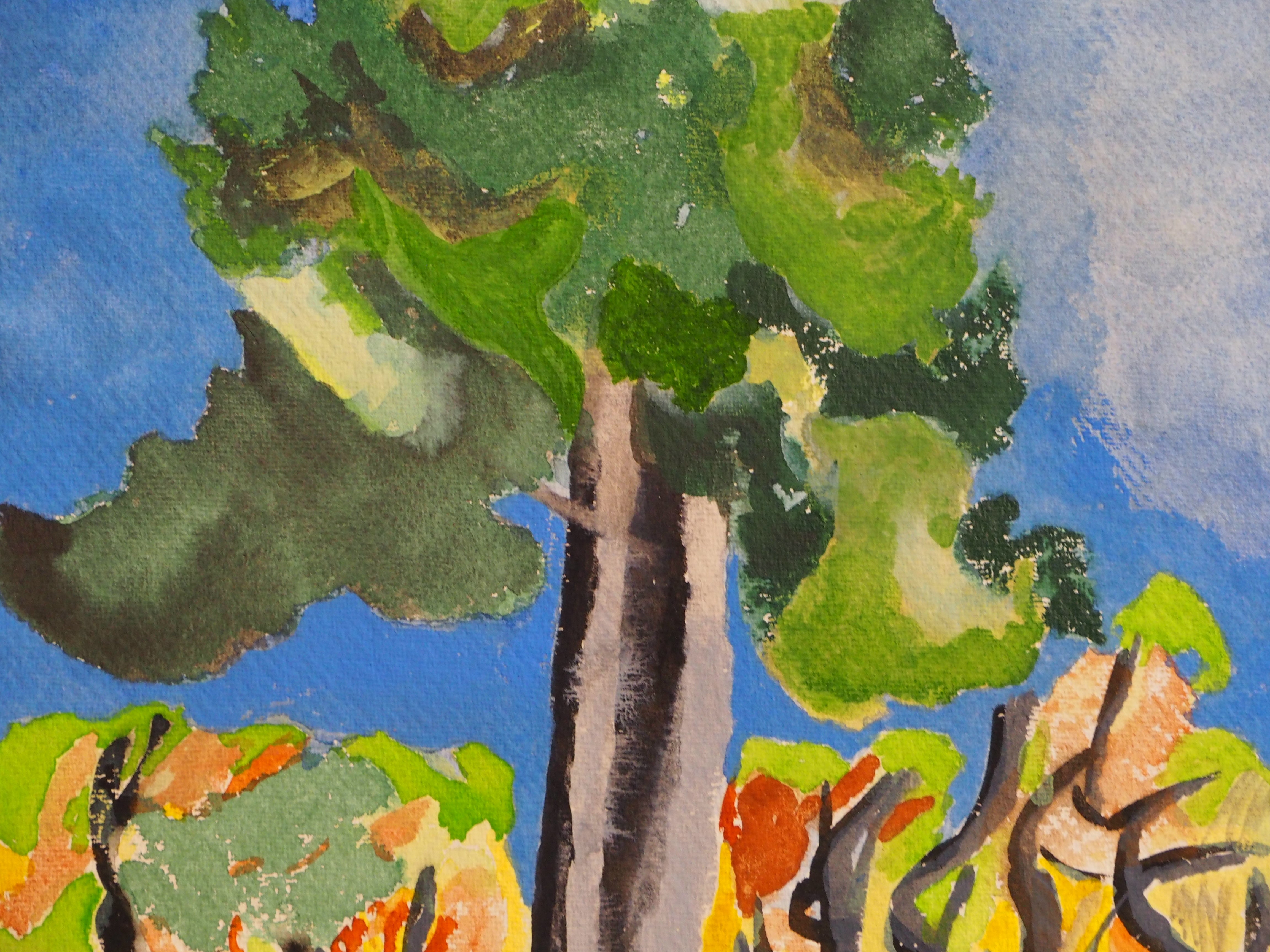 Bois en Jaune - Charles Korman