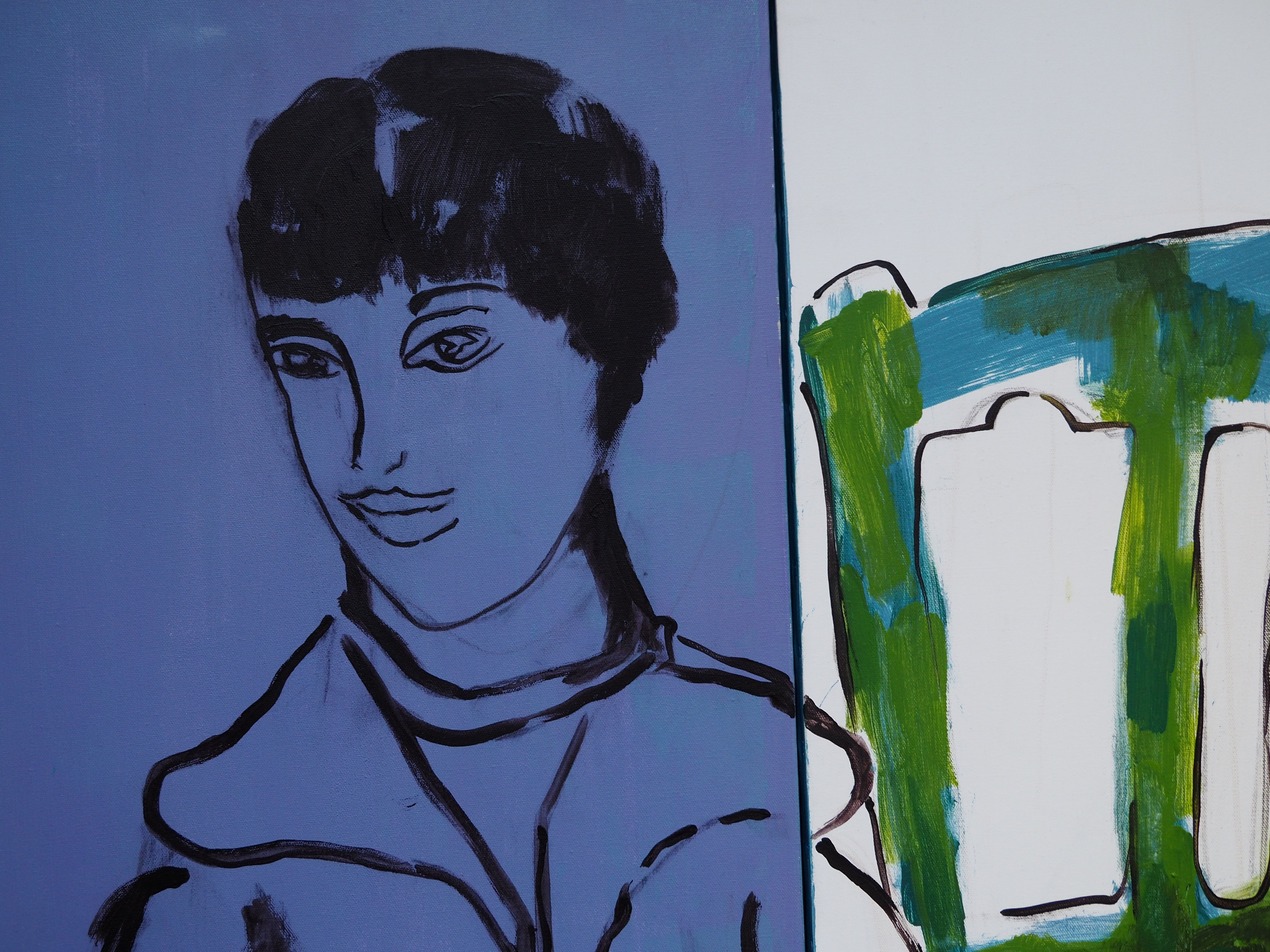 Boy with a paintbrush -Bettina Sultan