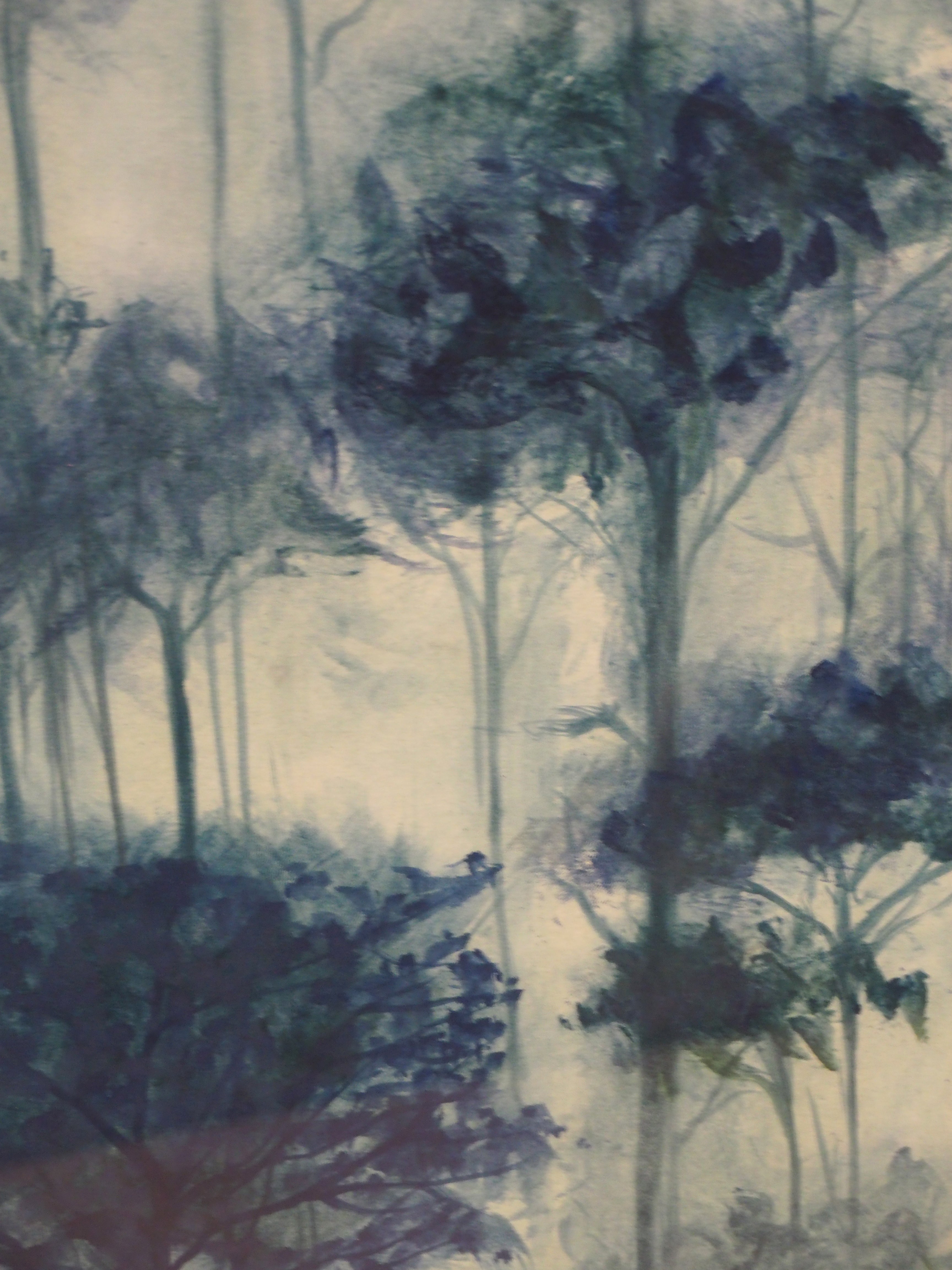 Amazone - Florence Penicaud - triptyque forêt