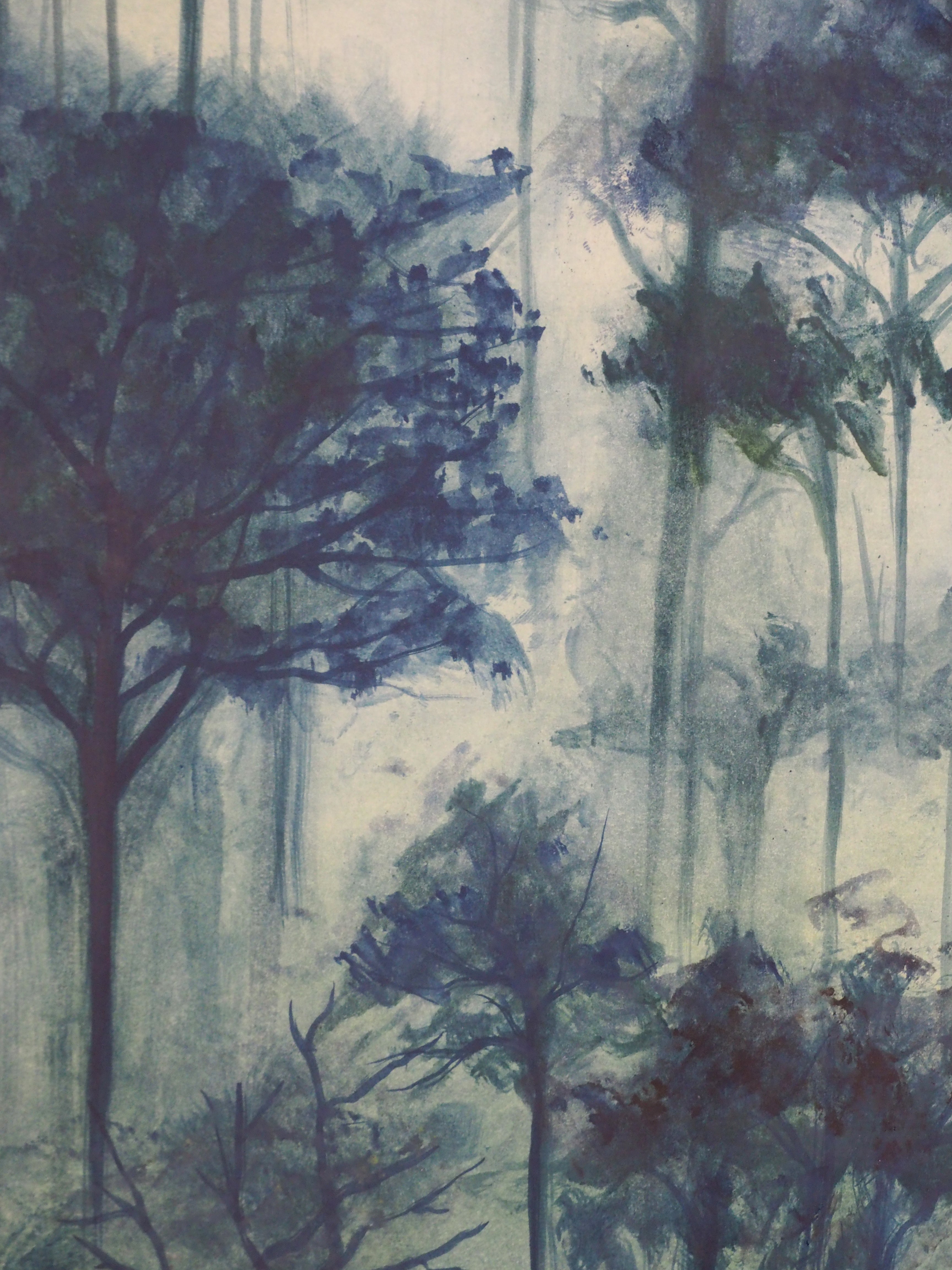 Amazone - Florence Penicaud - triptyque forêt