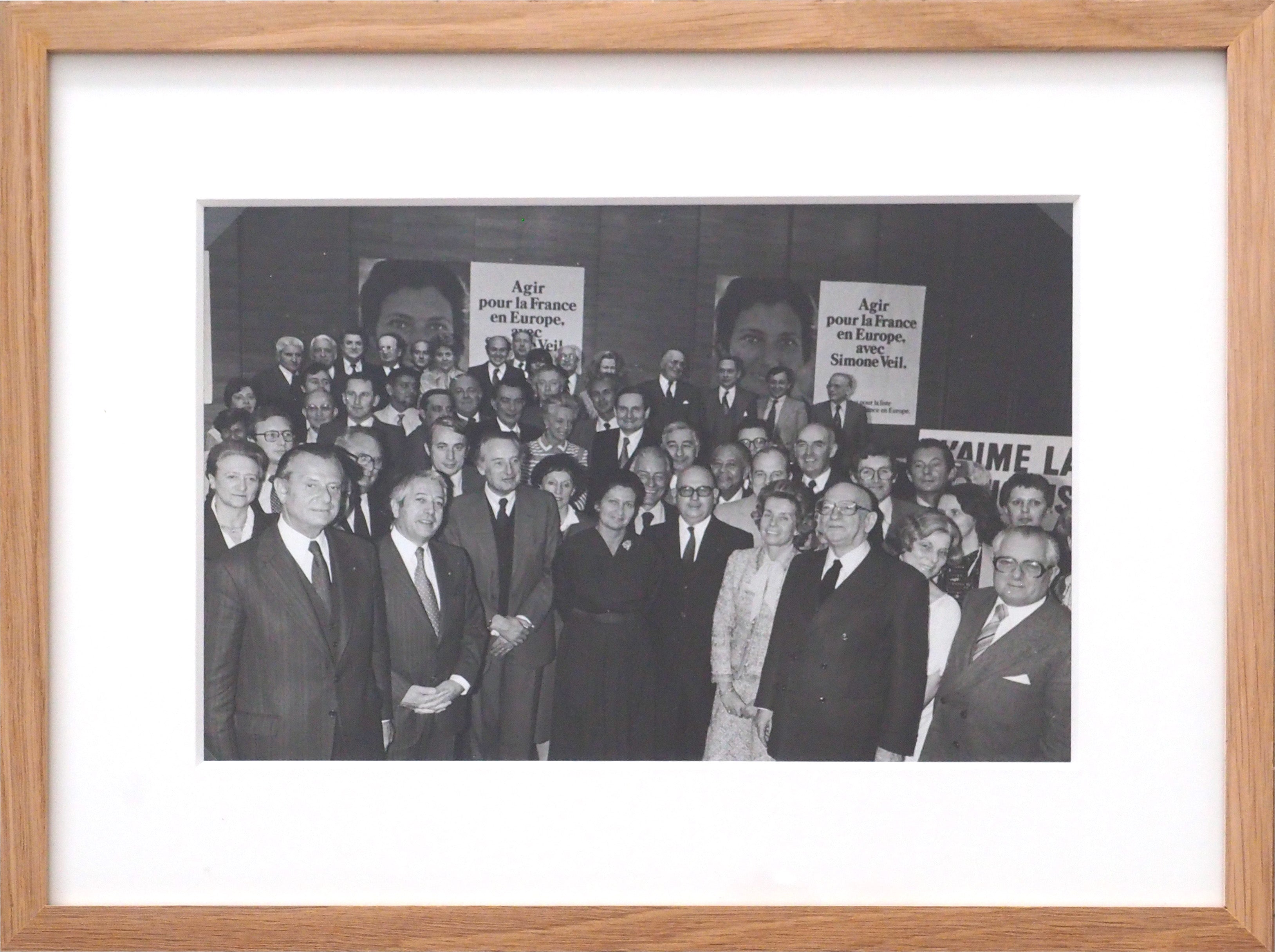 Présentation de la liste emmenée par Simone Veil aux élections européennes, le 4 mai 1979