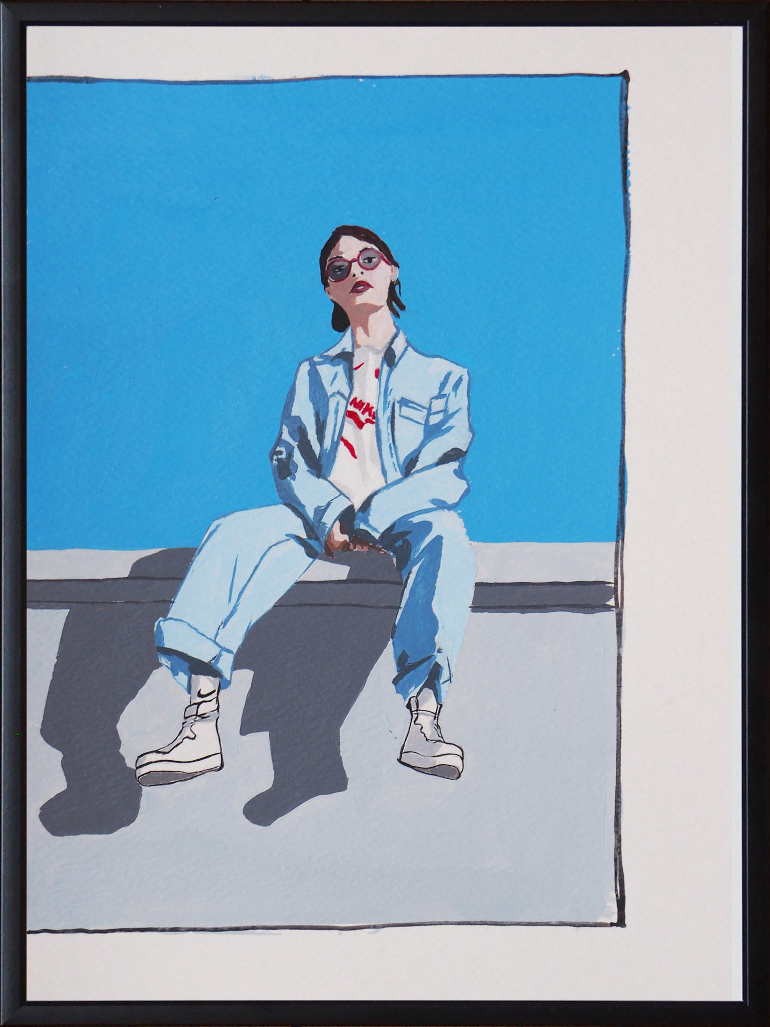 Bleu Azur - Urban series - Faustine Badrichani