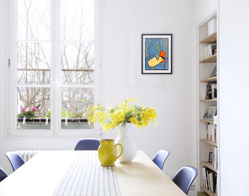 Blue still life 1 - Caroline Jardin