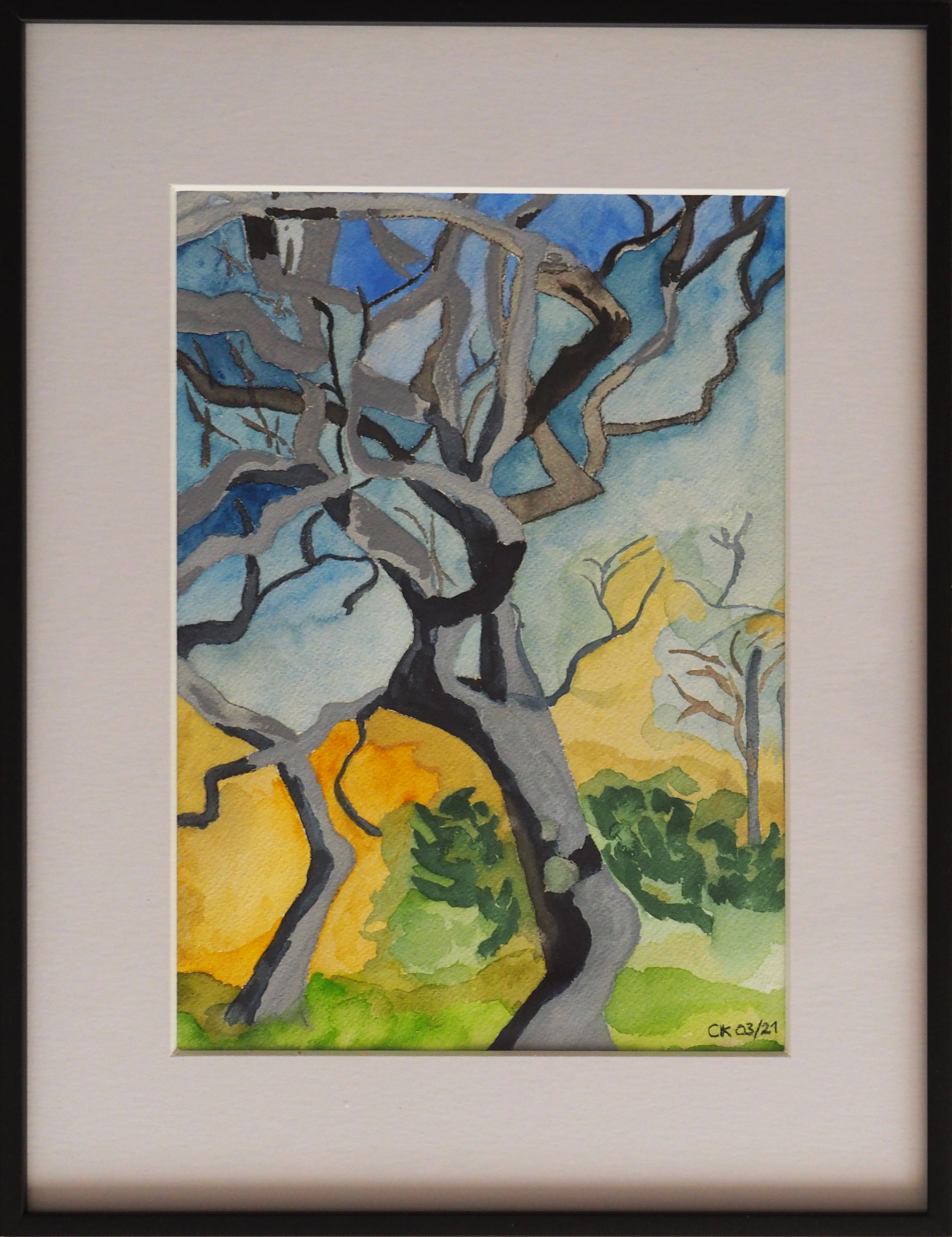 Wood in Yellow 2 - Charles Korman