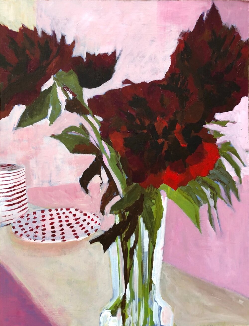 Pivoines en mai - Caroline Jardin