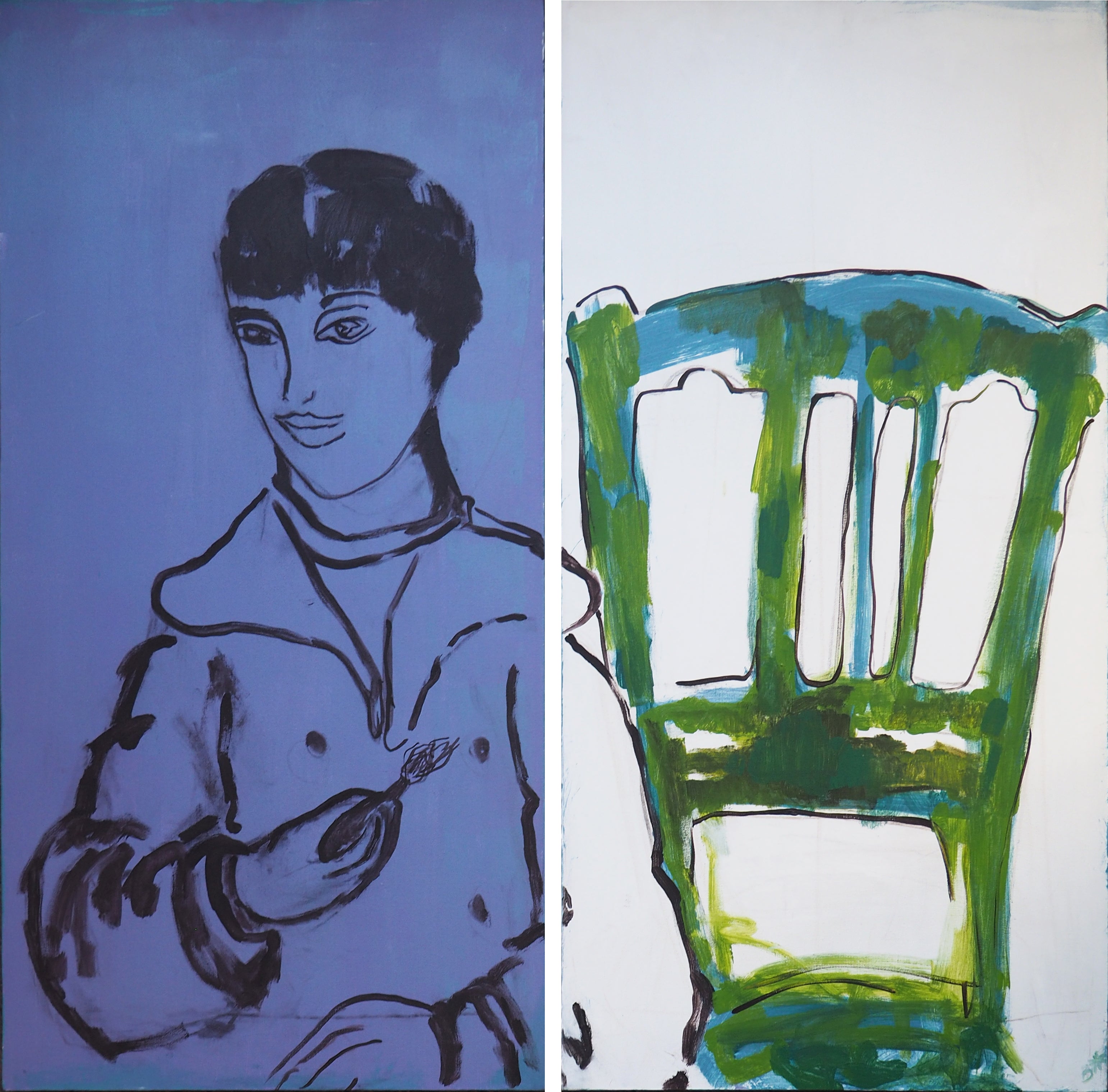 Boy with a paintbrush -Bettina Sultan