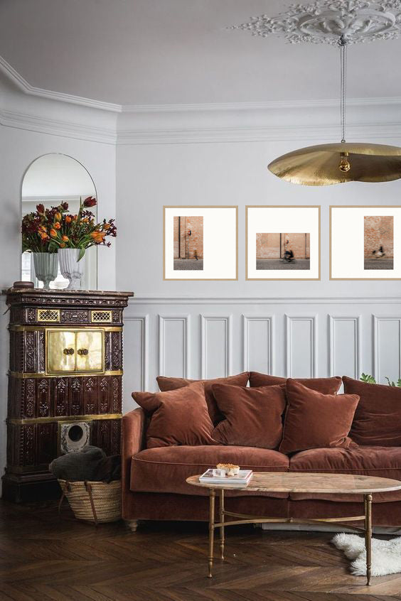The Present Moment - Triptych - Emilia Rubio Rodriguez