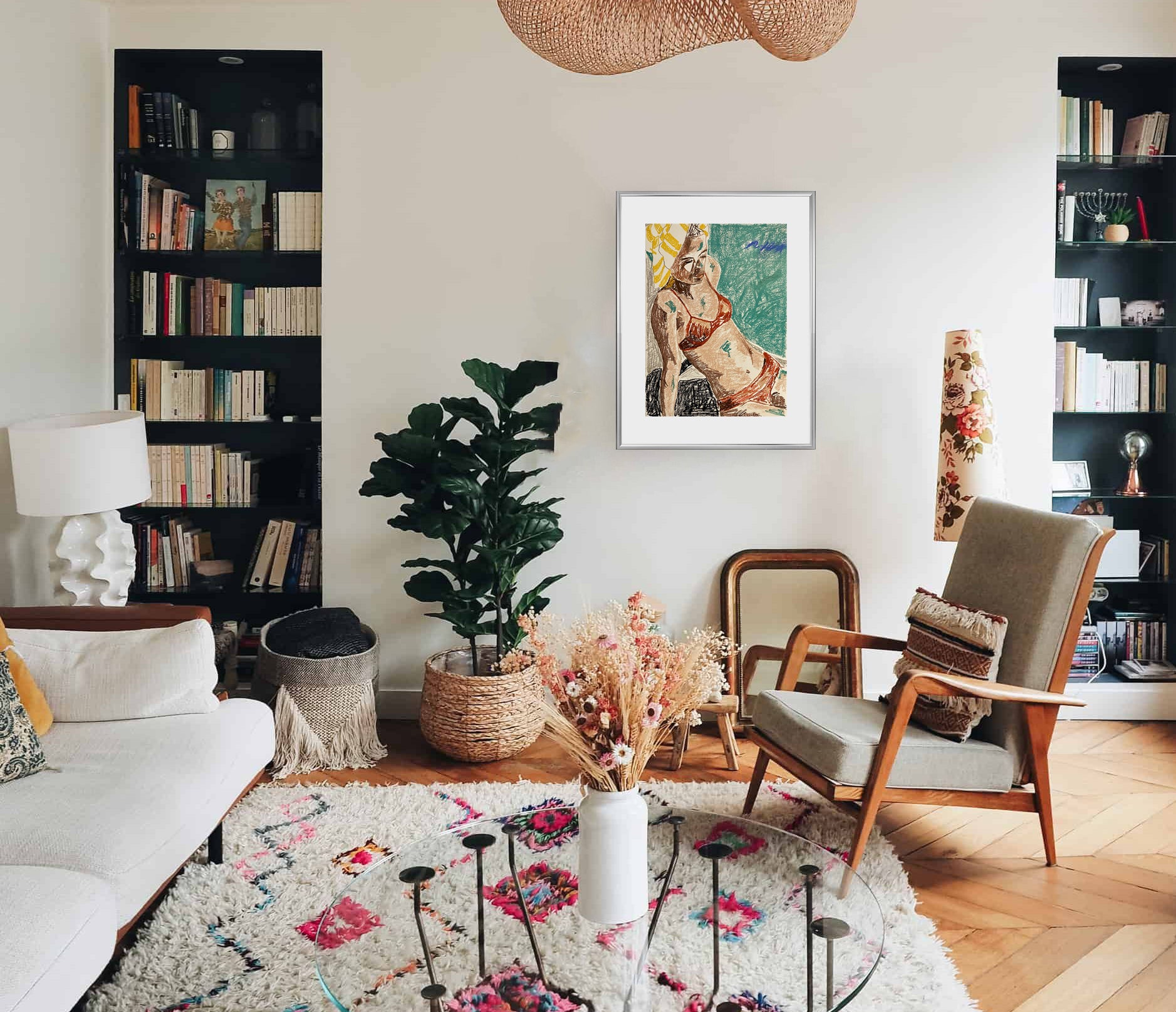 Let yourself dry out... - Faustine Badrichani