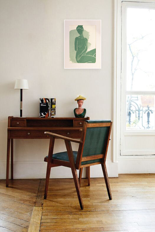 Green Woman 3 - Faustine Badrichani