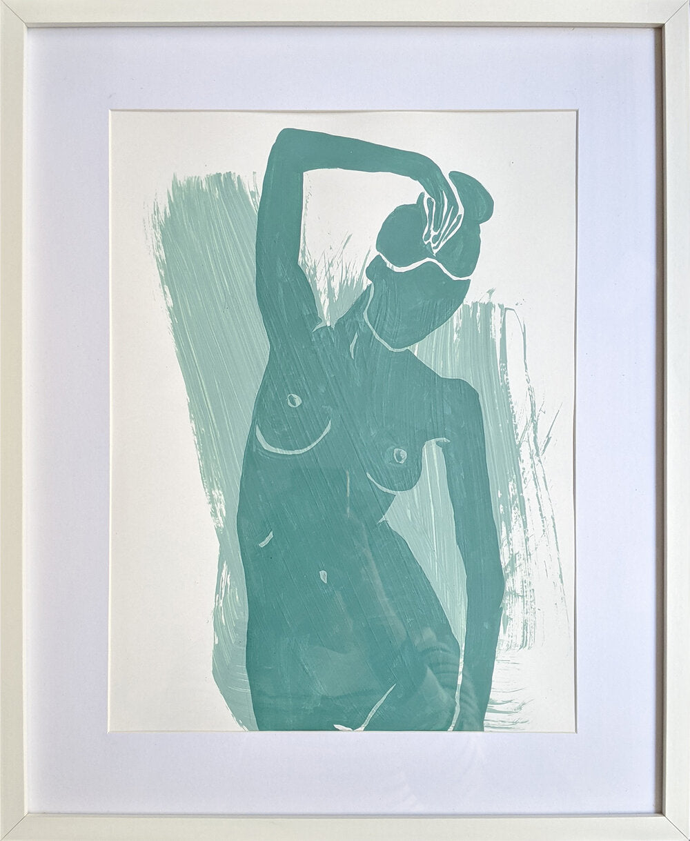 Green Woman 6 - Faustine Badrichani