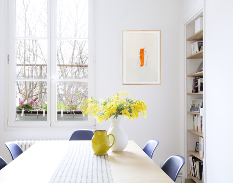 Marion Orange Splash - Bettina Sultan