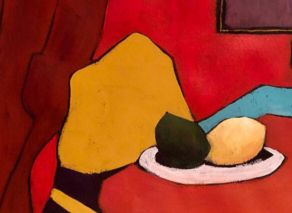 Red still life 4 - Caroline Jardin