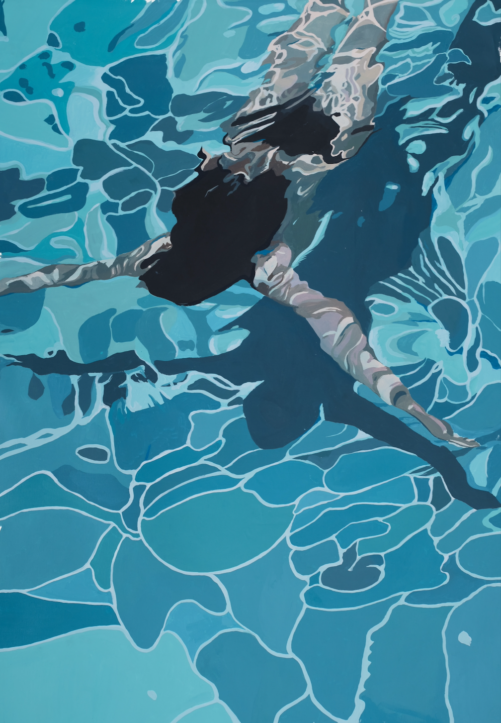 Sous l'eau - Faustine Badrichani