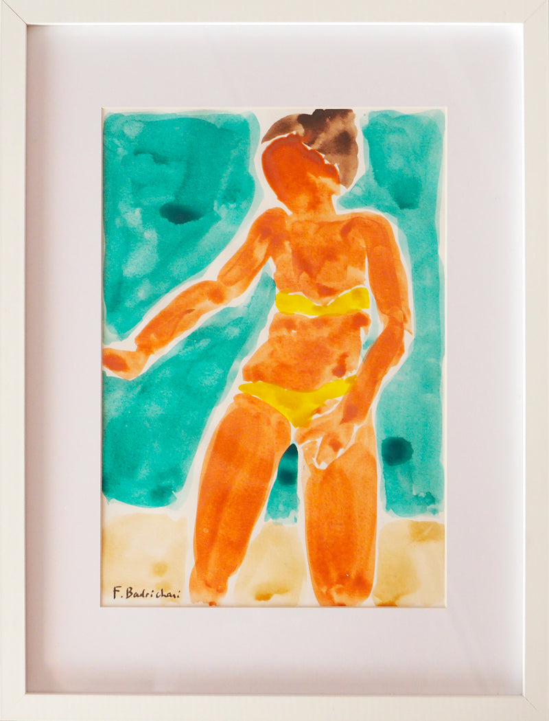 Watercolor Woman - Faustine Badrichani