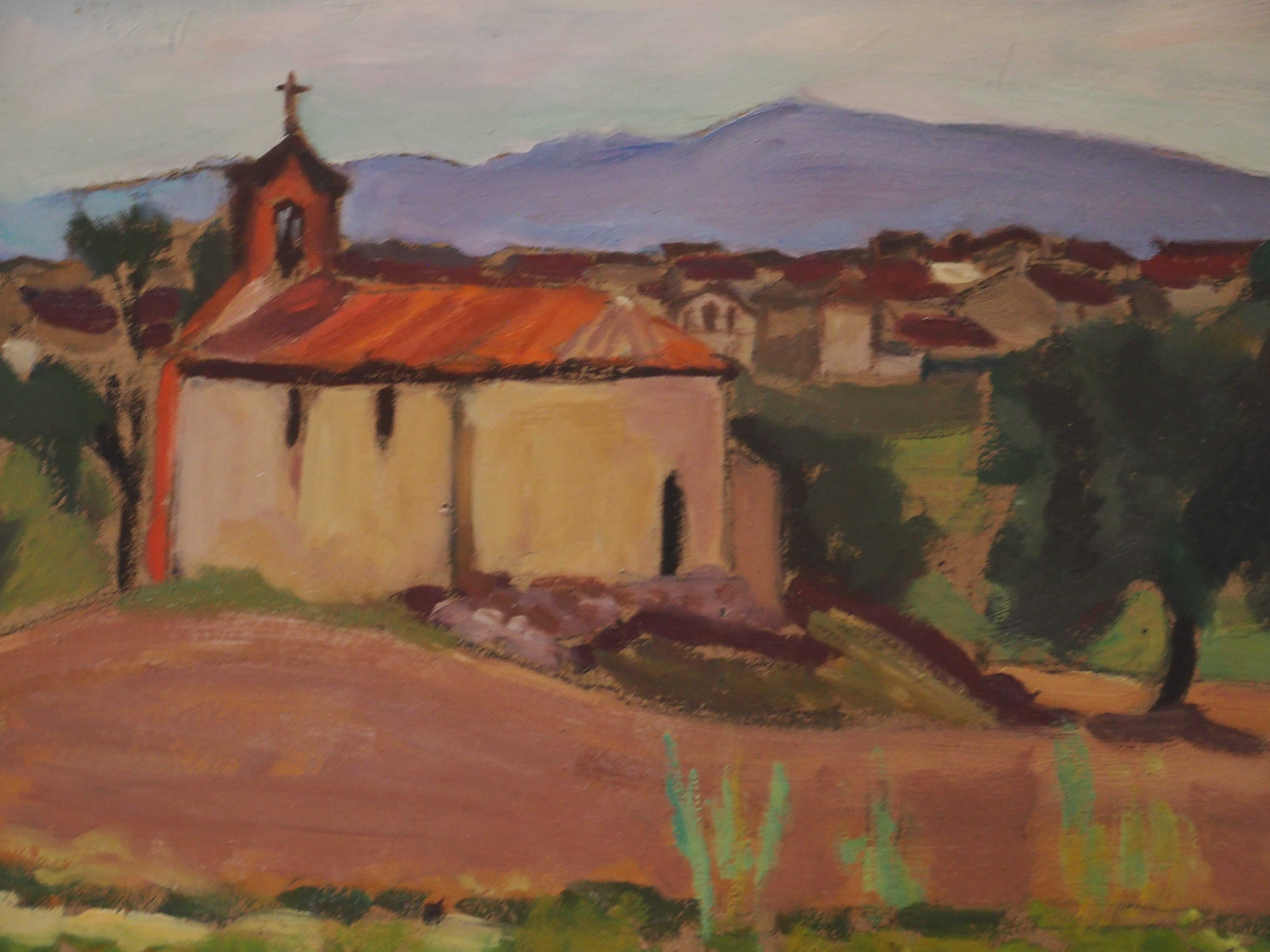 The Church of Fourques (Pyrénées Orientales) - Georges Pacouil