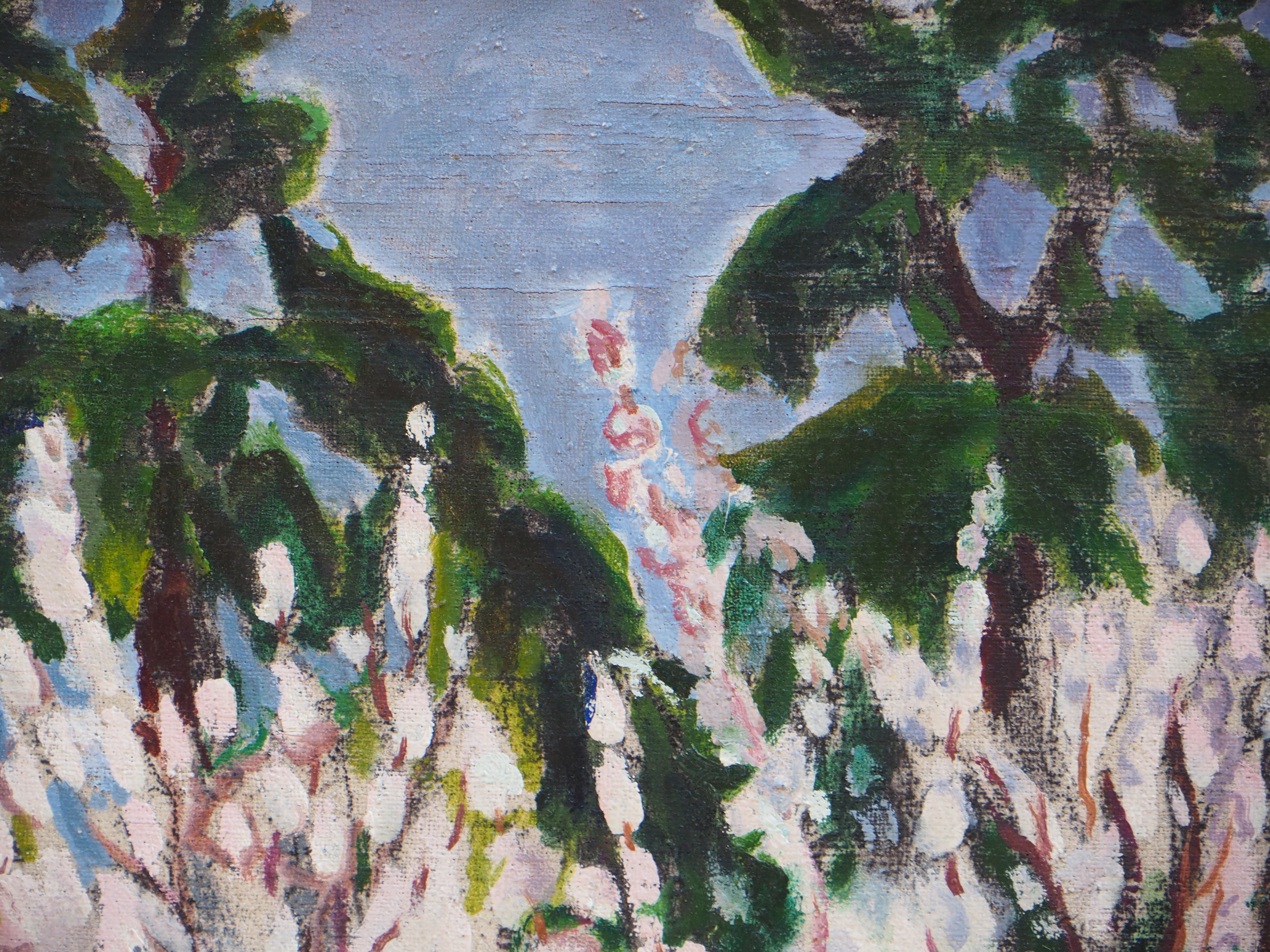 La Sieste au Jardin - Henri Gourc