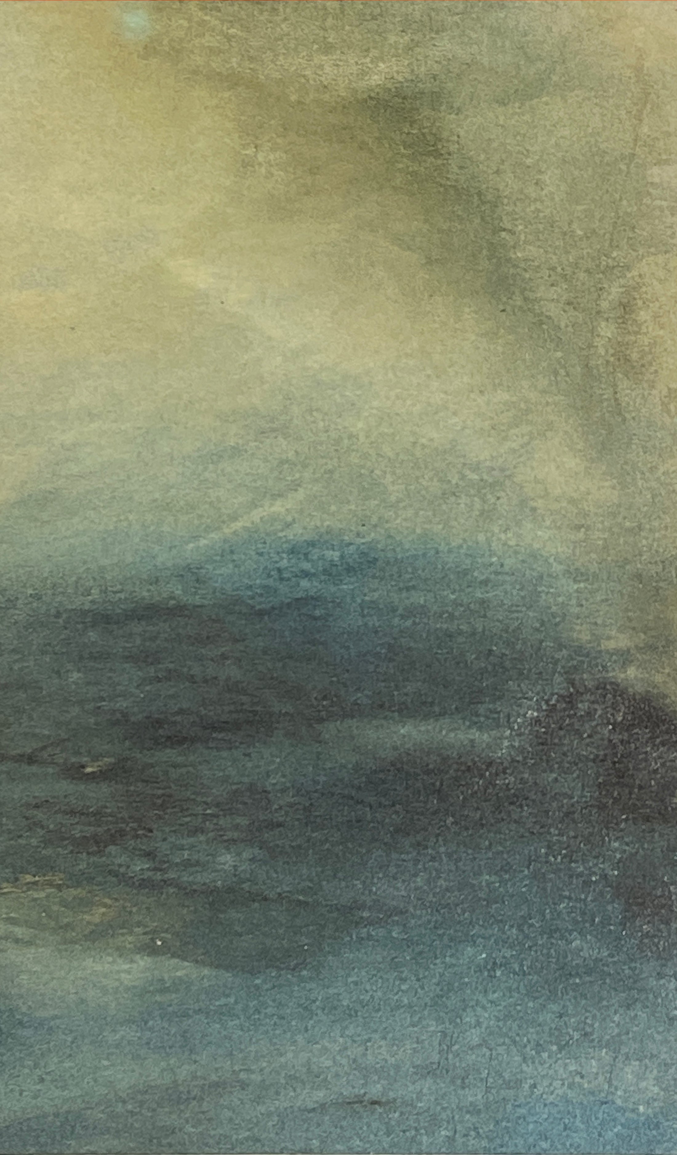 Encre bleue et dorée - Alain Gauzelin