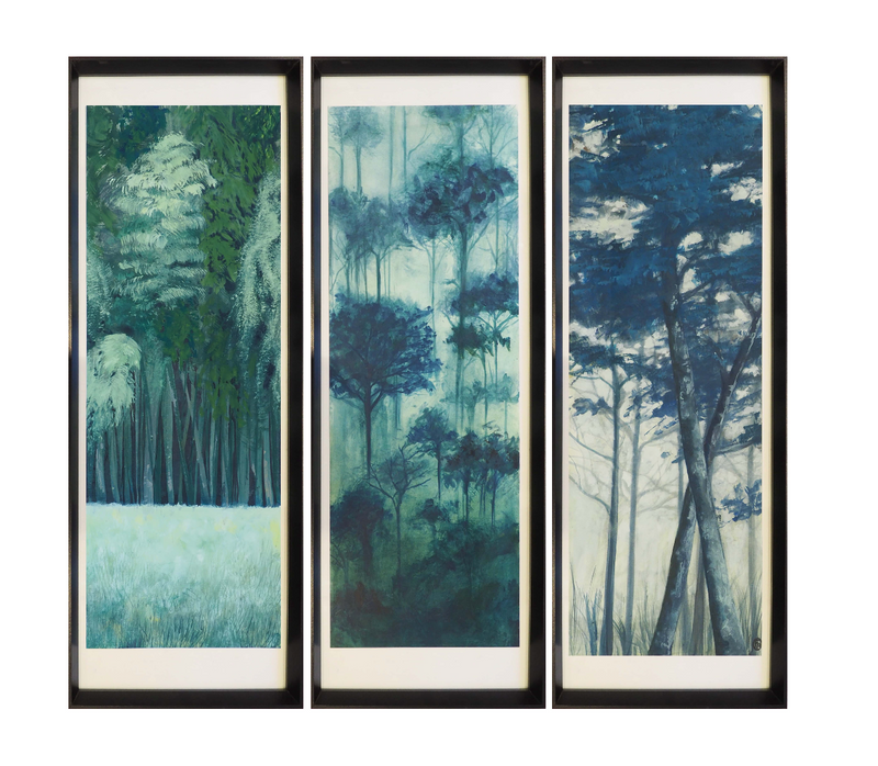 Vexin - Florence Penicaud - triptyque forêt