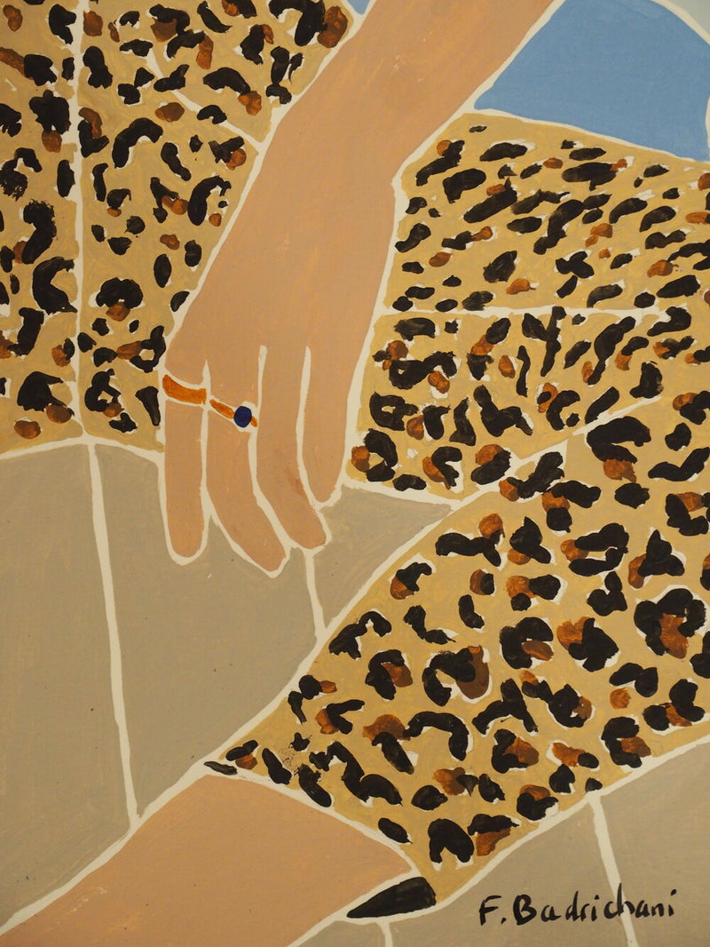 The lady wearing Gepard trousers - Faustine Badrichani