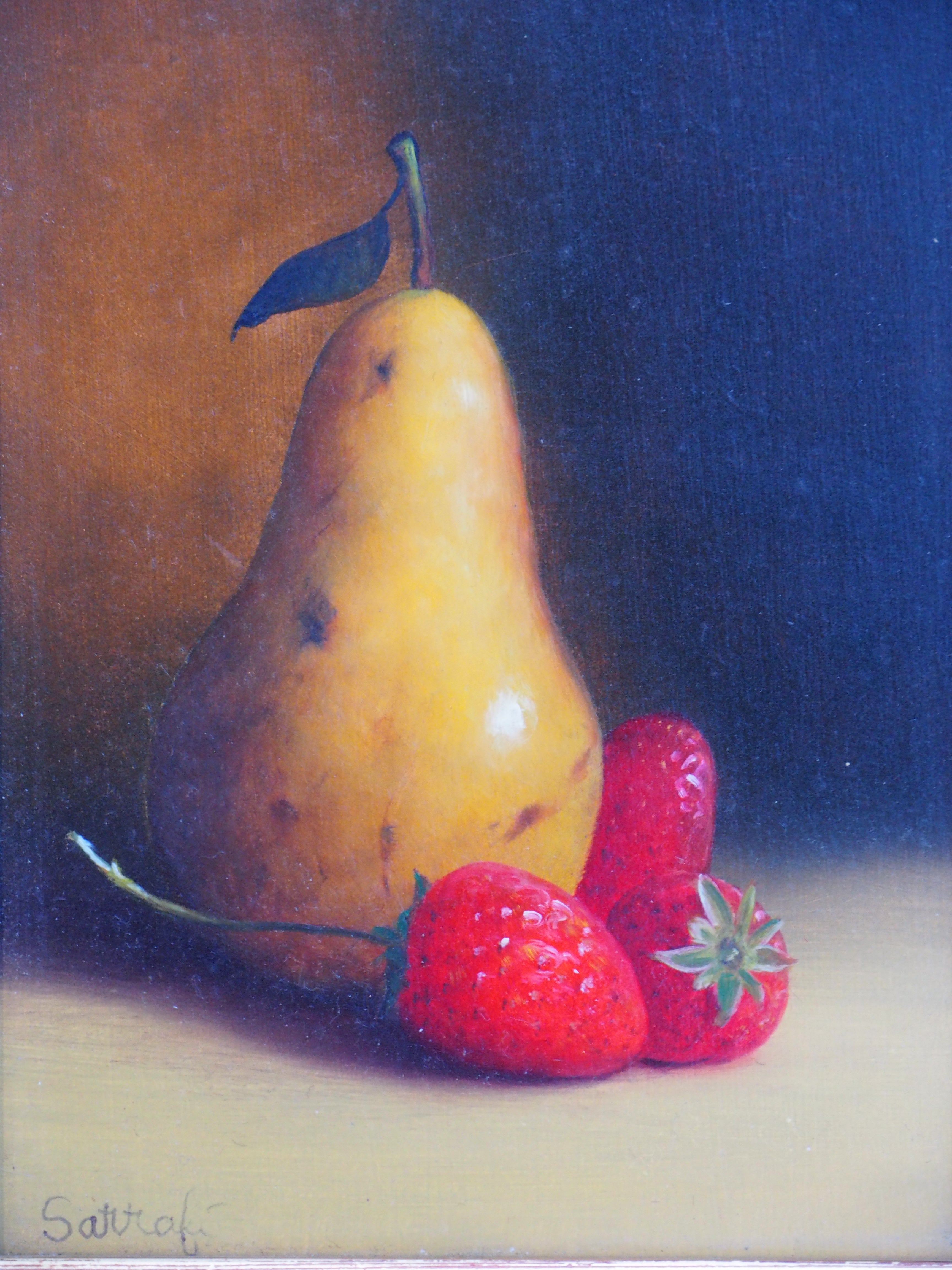 Poire et fraises - Reza Sarrafi