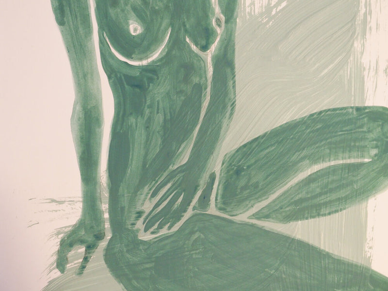 Green Woman 2 - Faustine Badrichani