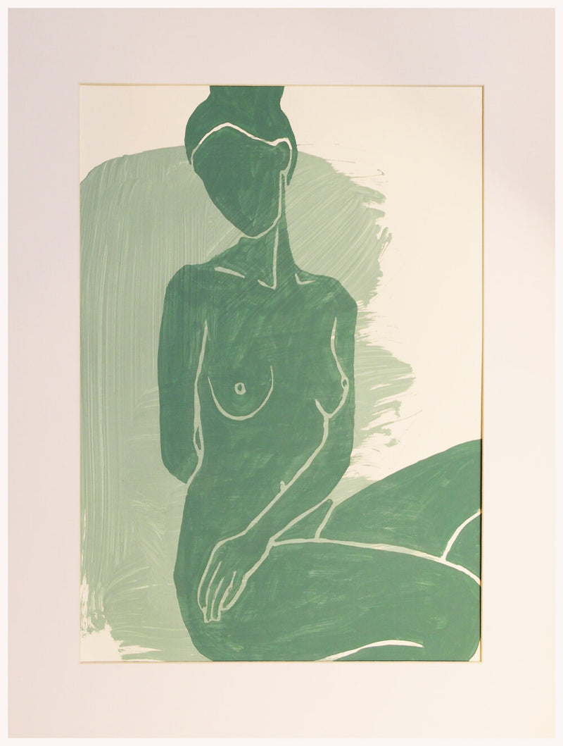 Green Woman 3 - Faustine Badrichani