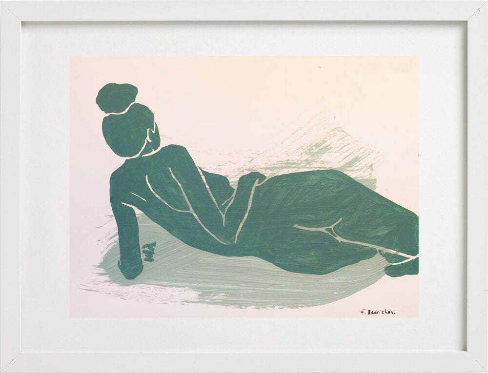 Green Woman 8 - Faustine Badrichani