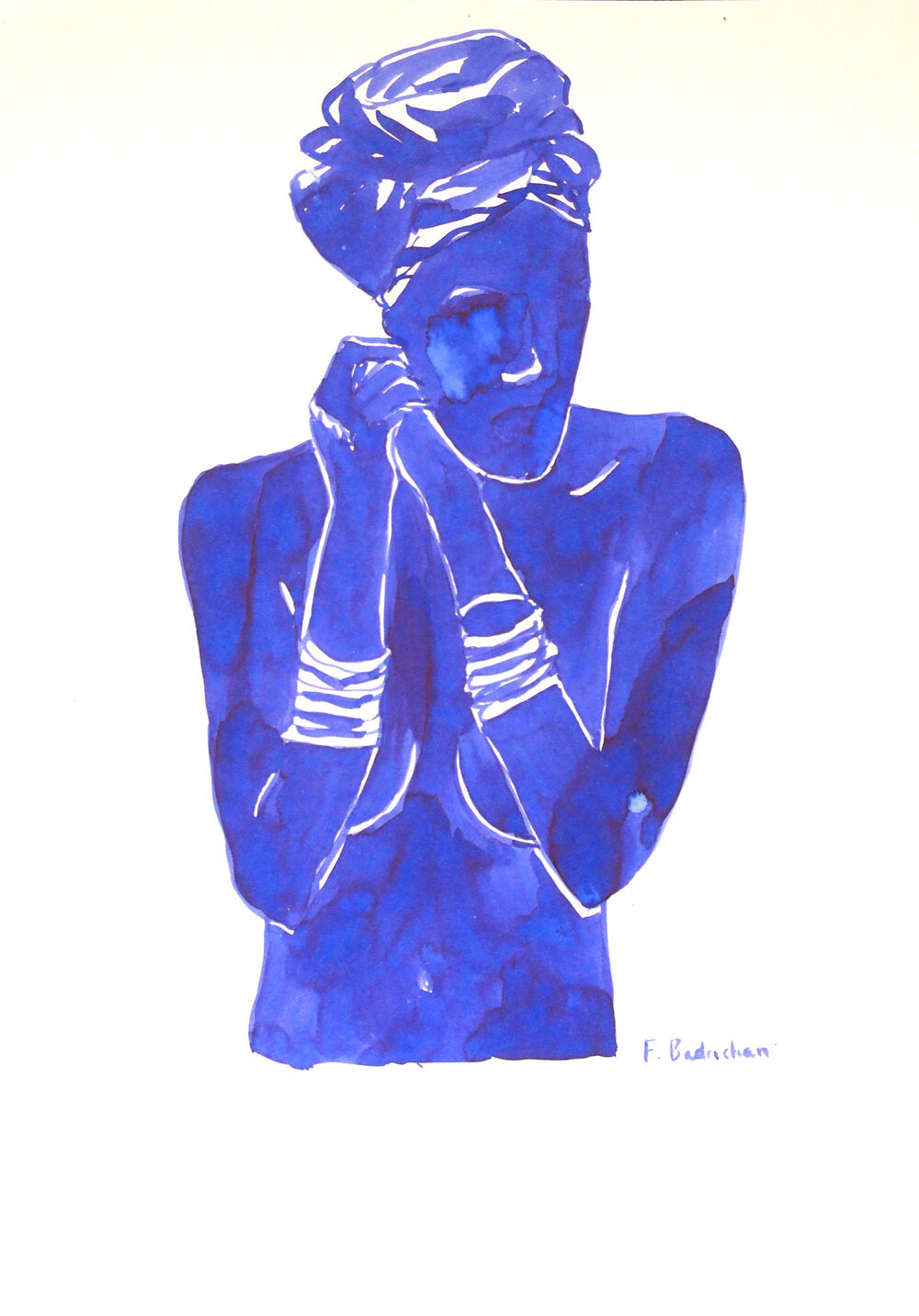The lost earing - Faustine Badrichani